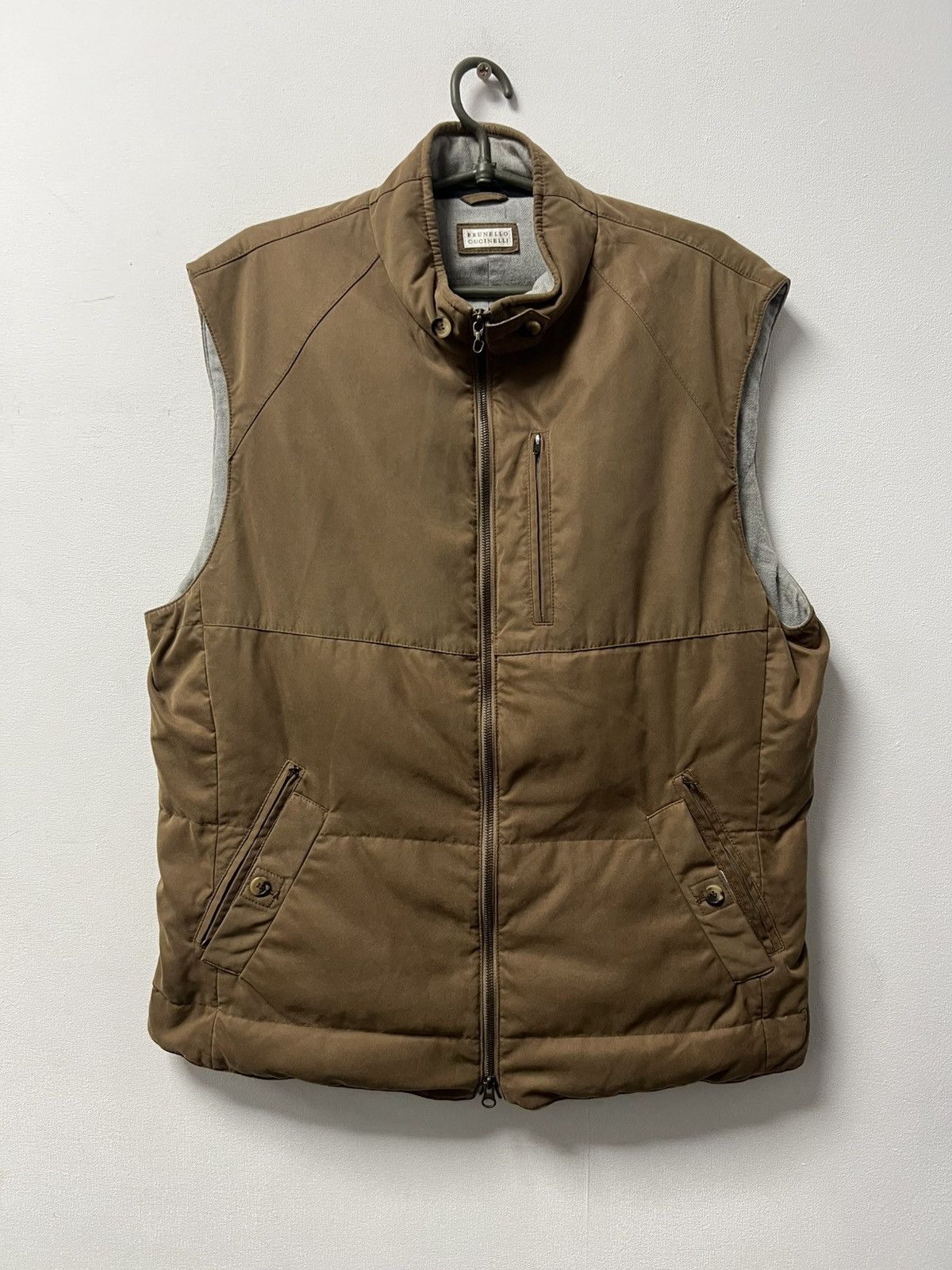 Brunello Cucinelli Brunello Cucinelli Wool Vest Size US XL / EU 56 / 4 - 1 Thumbnail