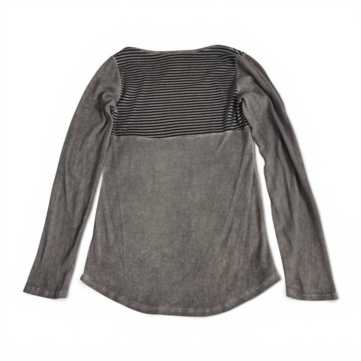 Other Vintage Western Grunge Striped Rhinestone Longsleeve Top Size M / US 6-8 / IT 42-44 - 5 Thumbnail