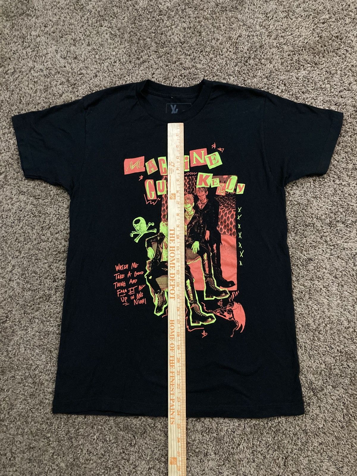 Designer × Hot Topic Machine Gun Kelly MGK I Think I’m Okay Merch M T Shirt Size US M / EU 48-50 / 2 - 4 Thumbnail