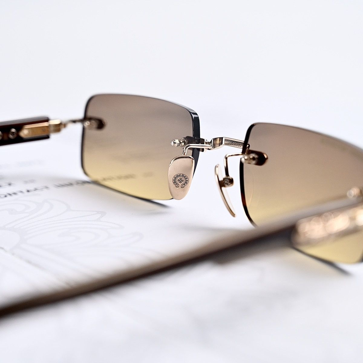 Chrome Hearts CHROME HEARTS DEEP I GLASSES Size ONE SIZE - 8 Thumbnail