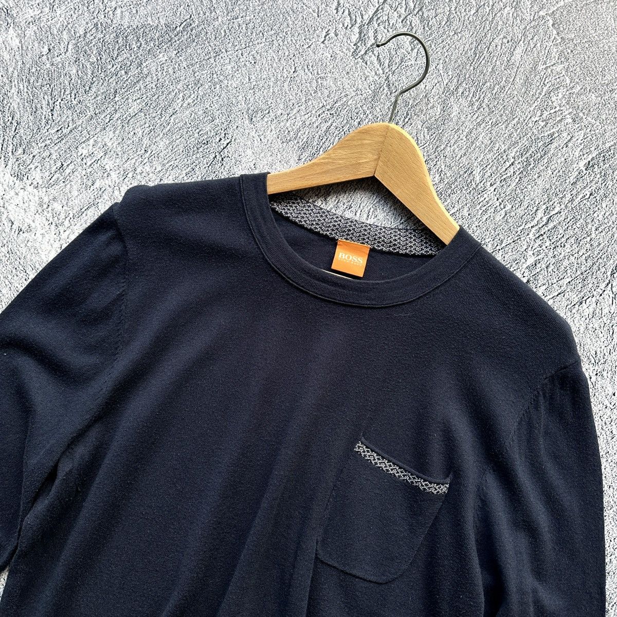 Hugo × Hugo Boss Mens Sweatshirt Hugo Boss Dark Blue Size: L Size US L / EU 52-54 / 3 - 5 Thumbnail