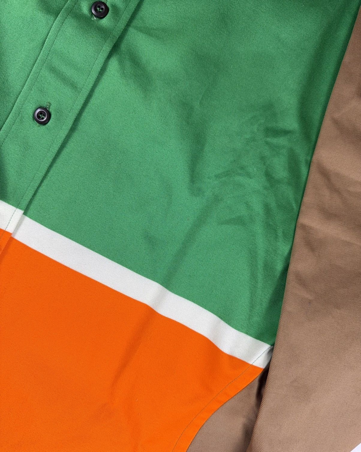 Prada SS20 COLORBLOCK SHIRT Size US S / EU 44-46 / 1 - 4 Thumbnail
