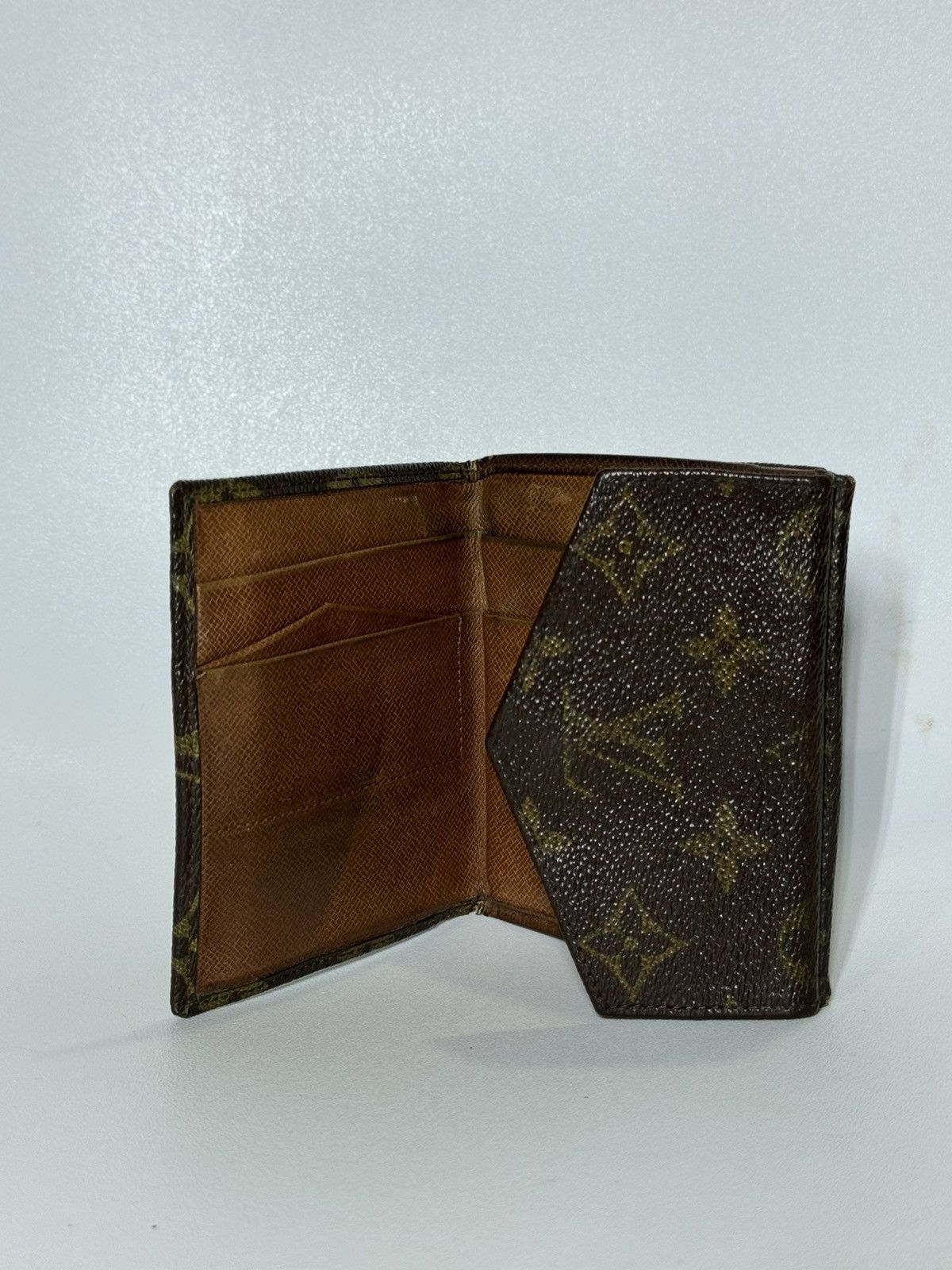Vintage LOUIS VUITTON WALLET PURSE MONOGRAM BROWN Size ONE SIZE - 9 Thumbnail