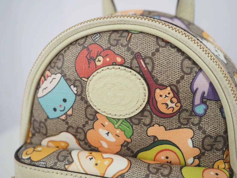 Gucci Guicci Brown Monogram Animal Illustration Single Shoulder Size ONE SIZE - 5 Thumbnail