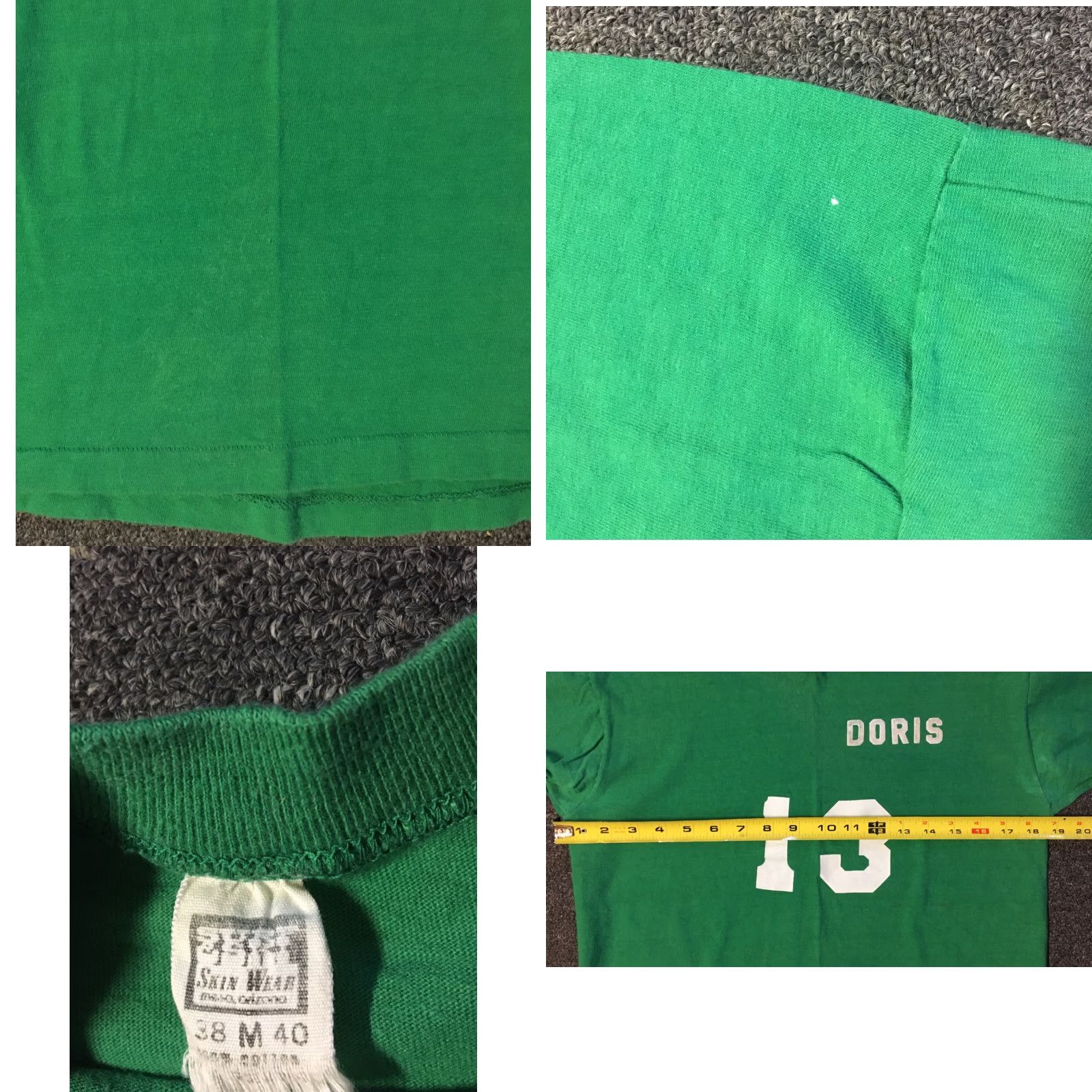 Vintage VINTAGE Bushwackers & Hair Cutters Shirt S USA Grunge 70s 80s Single Stitch Graphic Tee Mens Green Short Sleeve 100% Cotton Size US S / EU 44-46 / 1 - 8 Thumbnail