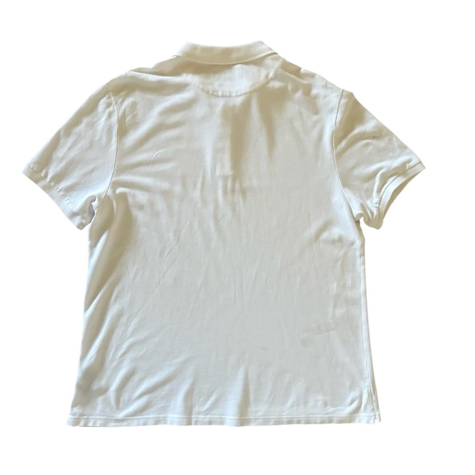 Vilebrequin Vilebrequin Cotton Classic Polo Shirt White Size XXL Size US XXL / EU 58 / 5 - 2 Thumbnail