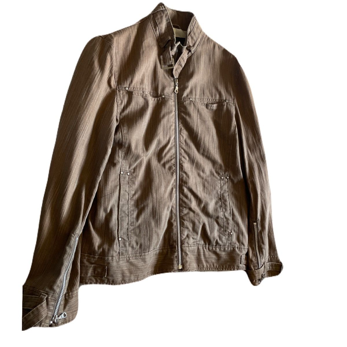 If Six Was Nine 2000s Japanese archive Vkei Zip Belted Gimmic Jacket Size US S / EU 44-46 / 1 - 3 Thumbnail