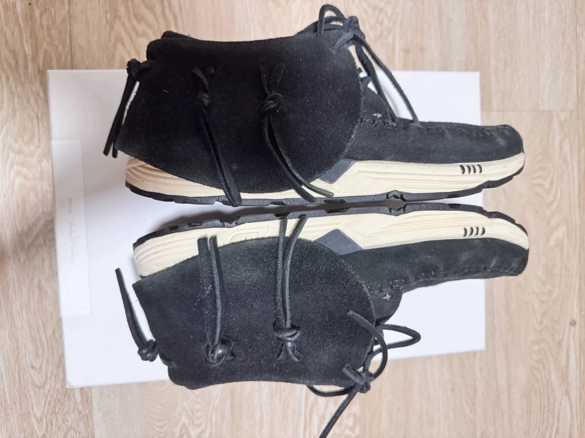 Visvim visvim 16SS FBT Vintage Suede Tassel Sneaker Black US9 Size US 9 / EU 42 - 1 Thumbnail