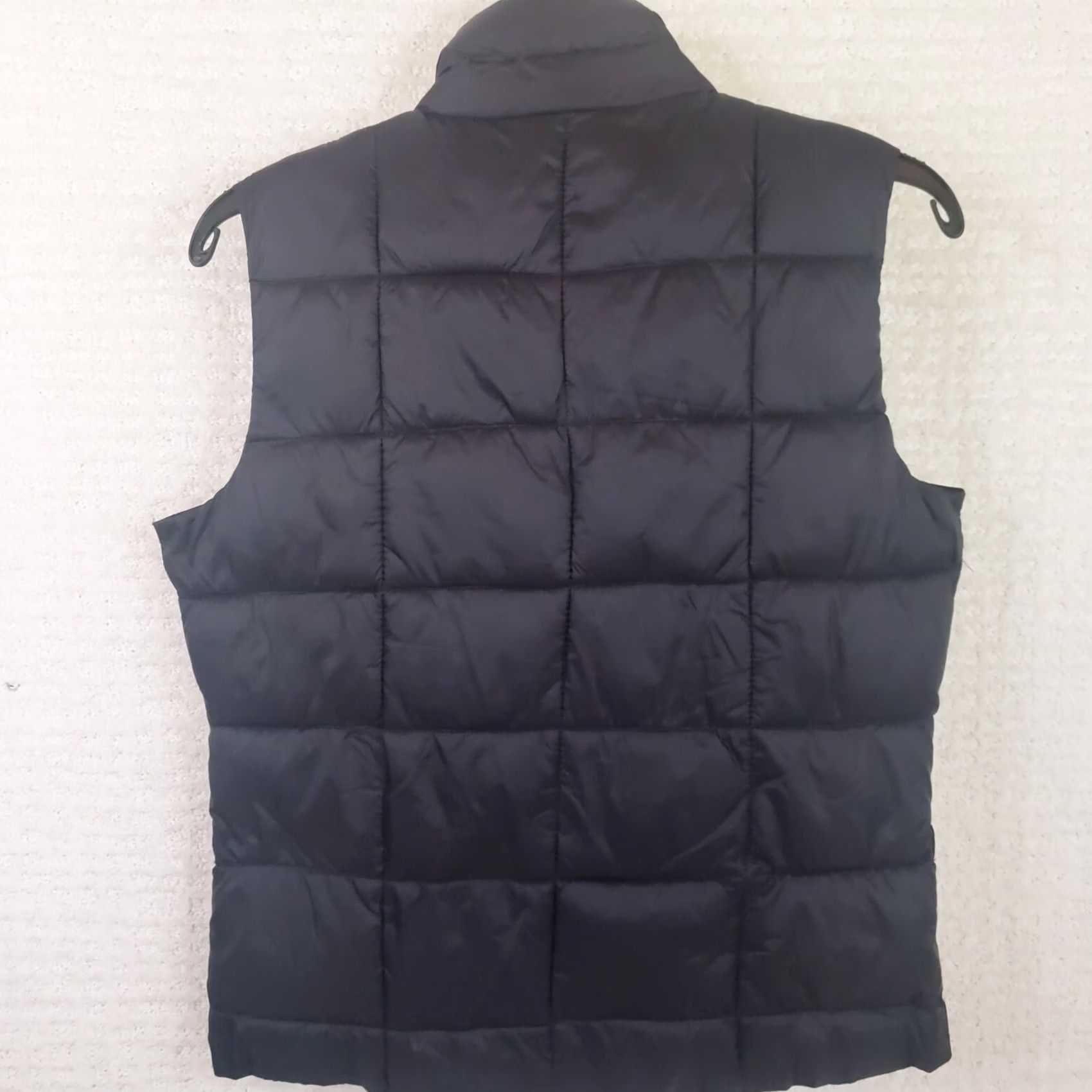 Vintage INSO Collection Women's L Black Quilted Full Zip Puffer Vest Size L / US 10 / IT 46 - 7 Thumbnail