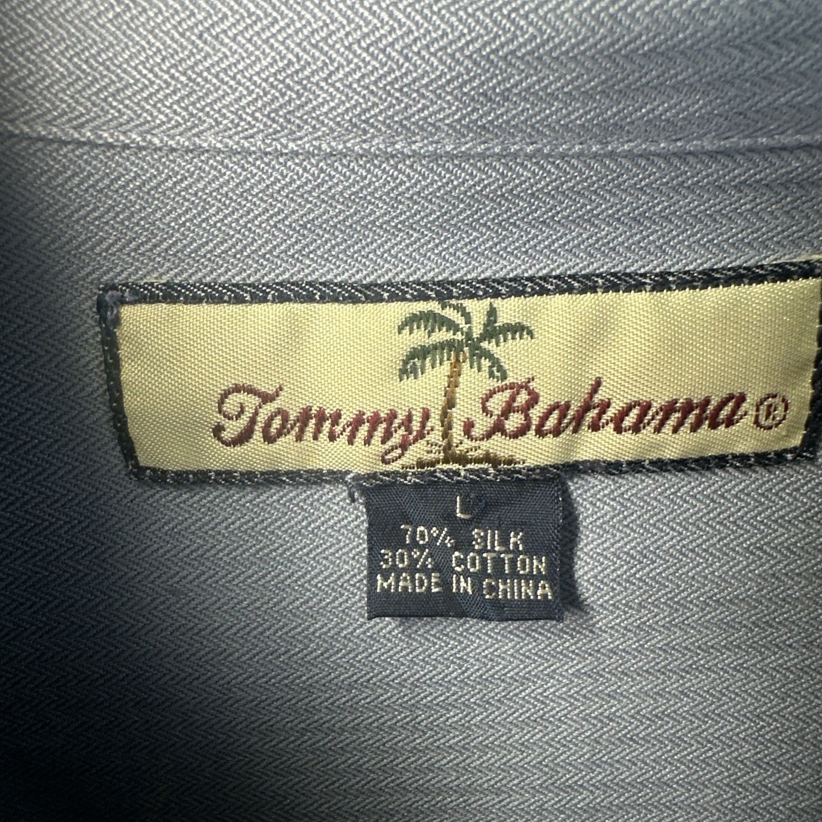Tommy Bahama Tommy Bahama Hawaiian Vintage Shirt Textured Men's Large Size US L / EU 52-54 / 3 - 2 Thumbnail
