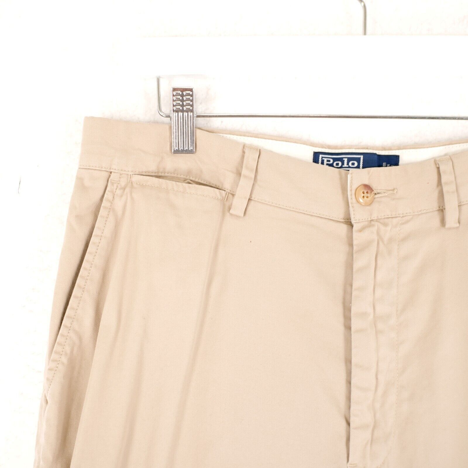 Polo Ralph Lauren Polo Ralph Lauren Chino Pants 31/30 Tan Flat Front Mid Rise Size US 31 - 2 Thumbnail