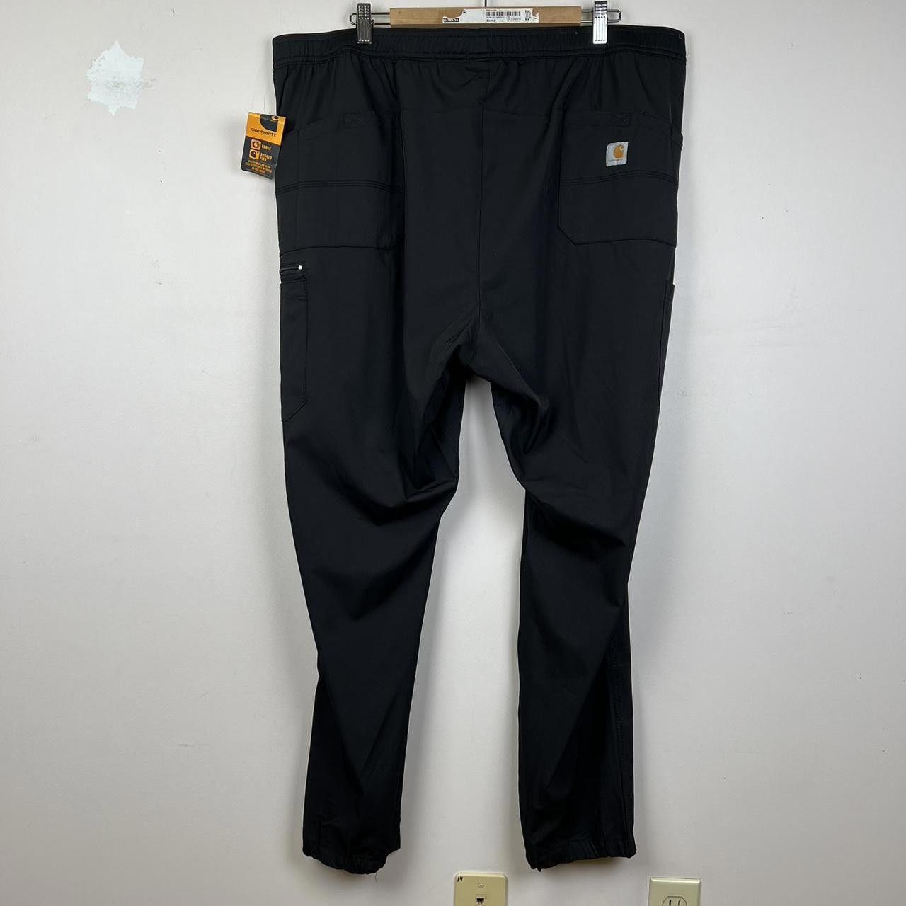 Carhartt New Carhartt Men's Black Lightweight Cargo Pants Size US 40 / EU 56 - 2 Thumbnail