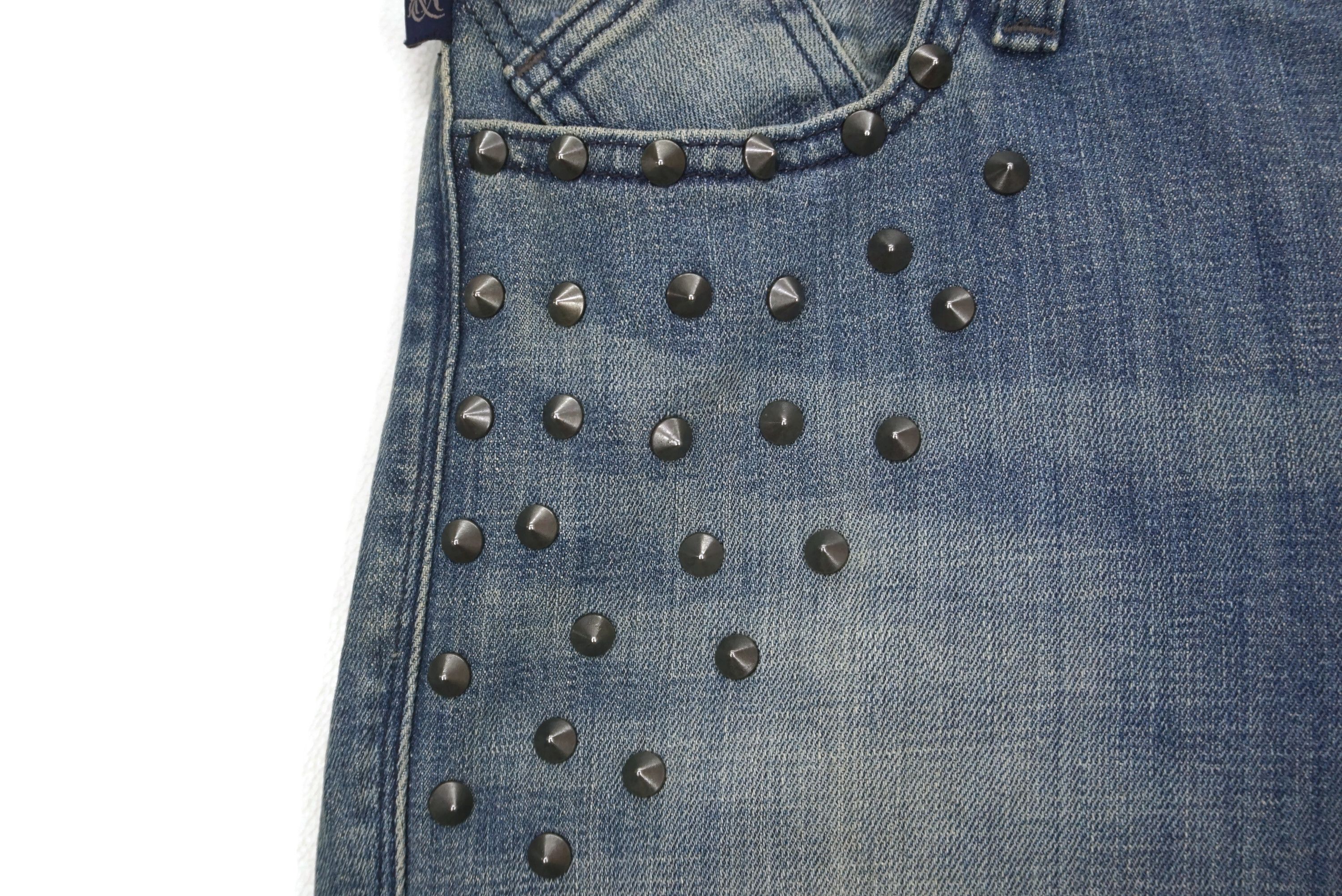 Rock & Republic Kasandra Jeans fits W38xL33 Bondage Bootcut Studded Denim Size 38" / US 16 / IT 52 - 5 Thumbnail