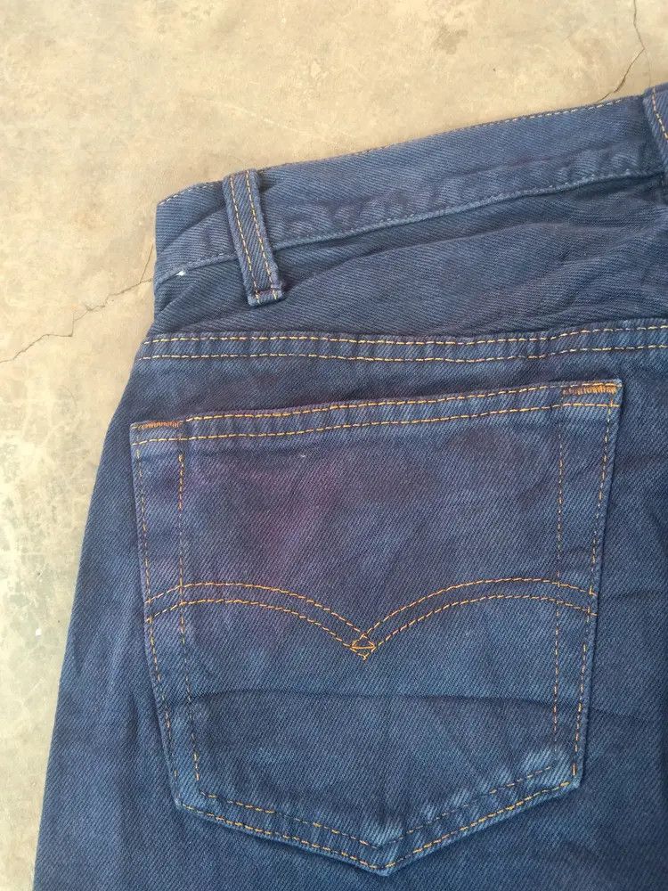 Levi's × Vintage 90s Vintage Levis 501 Made In USA Straight Leg Jeans 31x34 Size US 31 - 4 Thumbnail