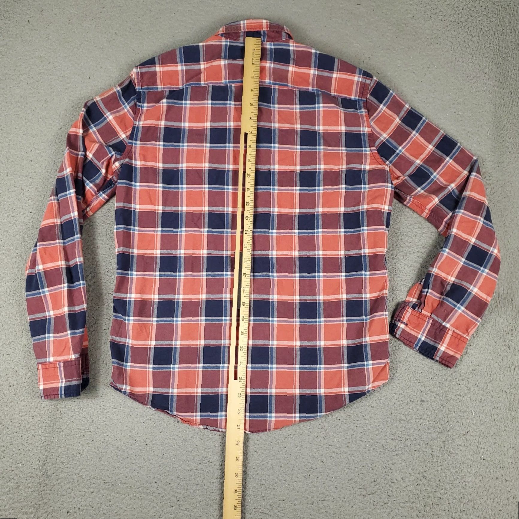 Ralph Lauren Denim & Supply Ralph Lauren Shirt Mens Small Red Plaid Button Up Long Sleeve Shirt Size US S / EU 44-46 / 1 - 6 Thumbnail