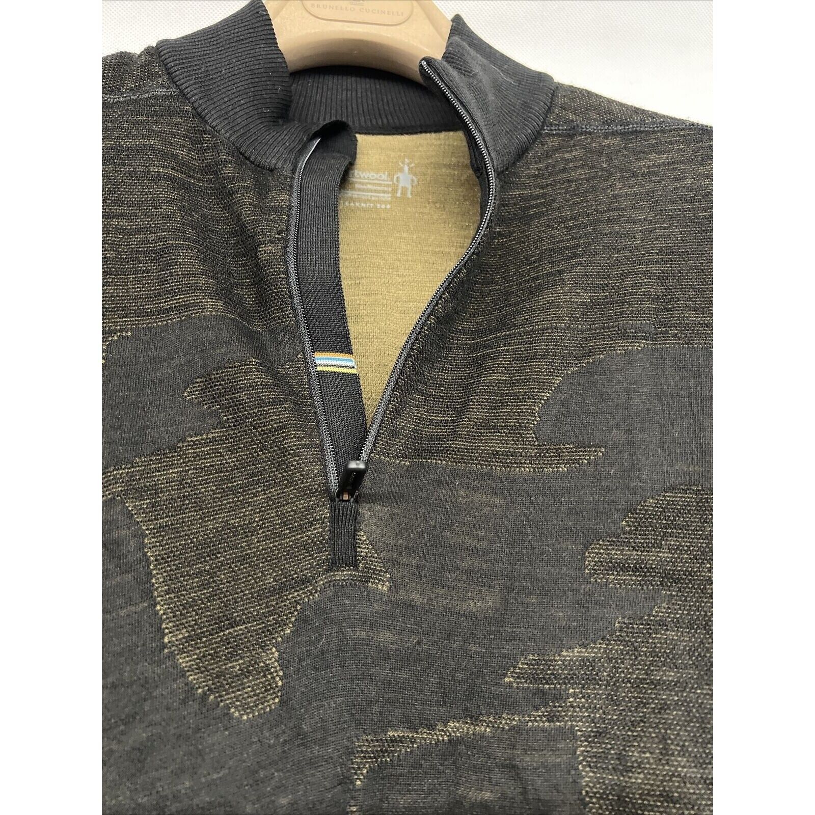 Smartwool NEW Smartwool Intraknit Thermal Merino 1/4 Zip Layer Black Size US M / EU 48-50 / 2 - 5 Thumbnail