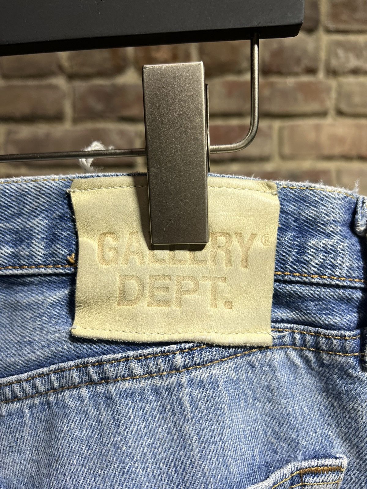 Gallery Dept. Gallery Dept. Light Distressed Flare Jeans Size US 32 / EU 48 - 3 Thumbnail
