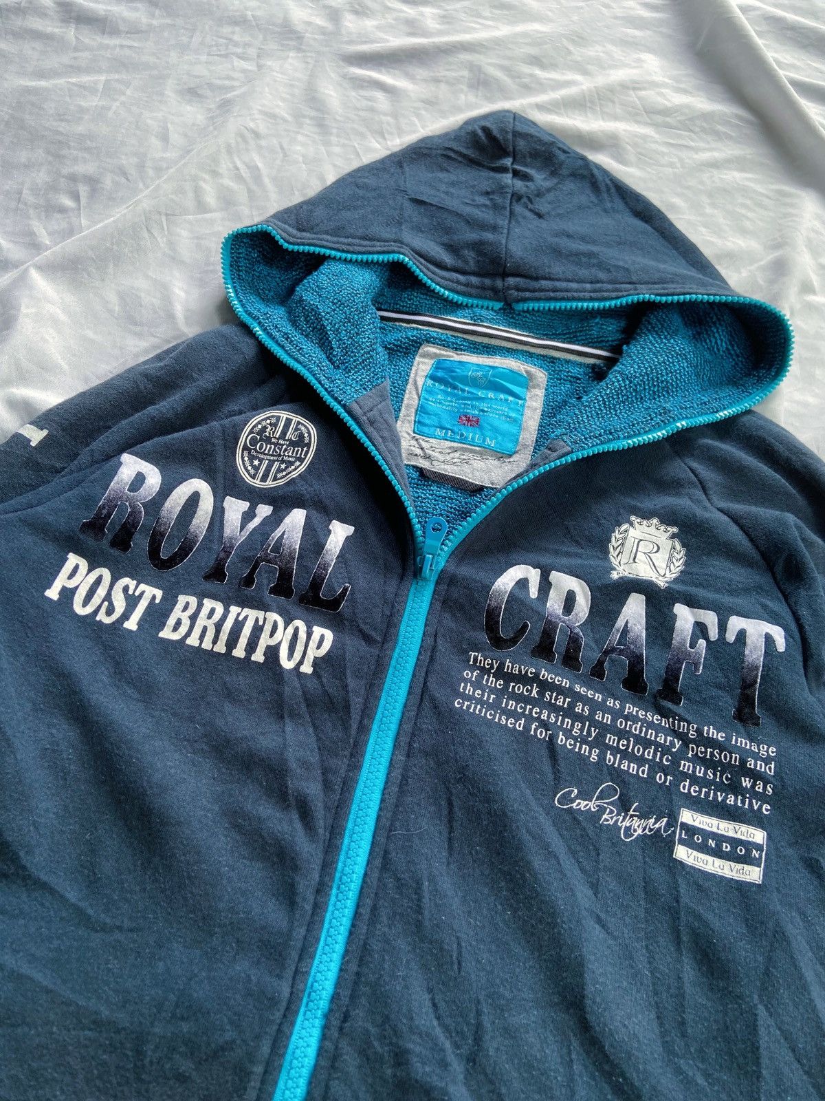 Beauty Beast JAPANESE ROYAL CRAFT ZIP HOODIE hysteric glamour kapital Size US M / EU 48-50 / 2 - 9 Thumbnail