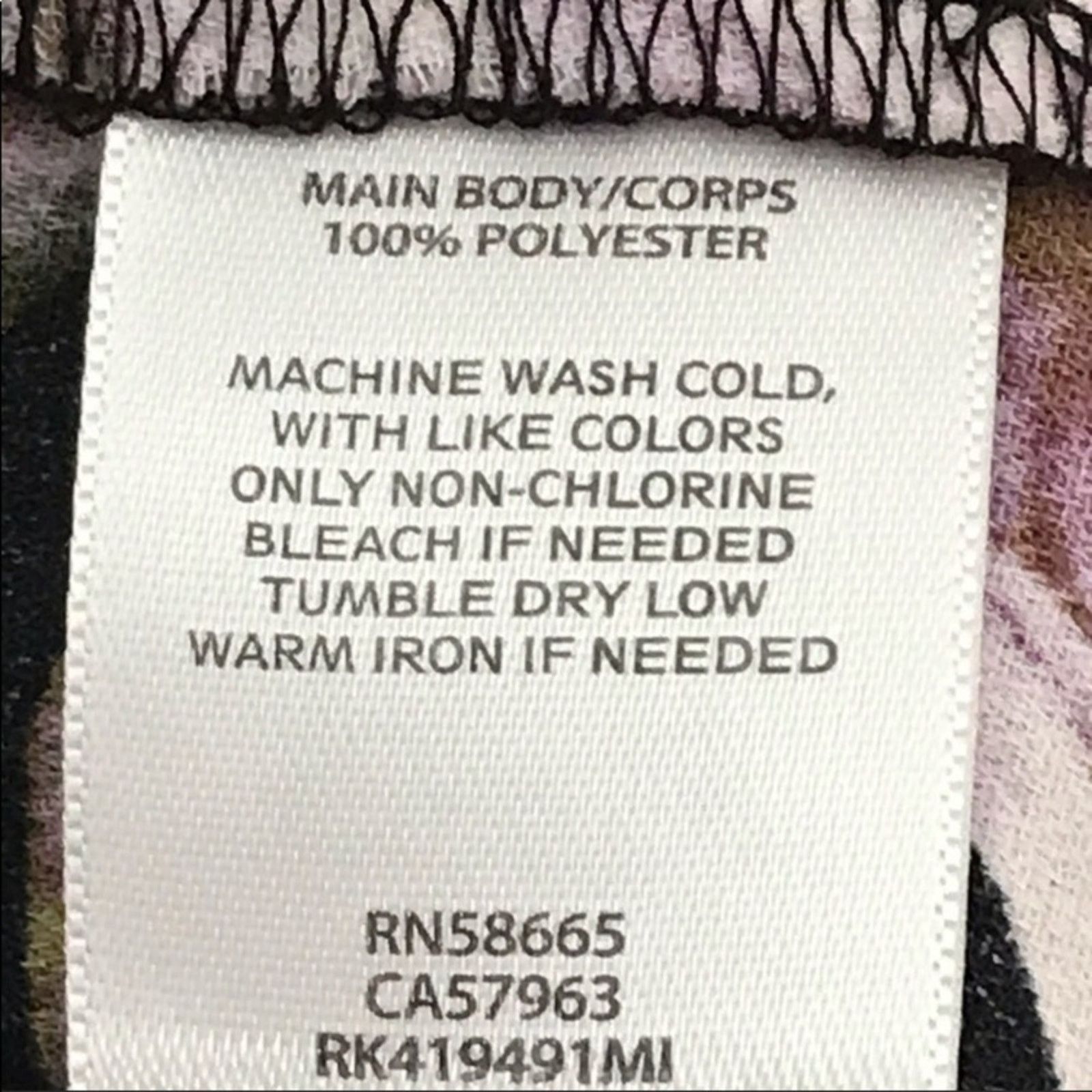 Other Free Press Black and Lavender Floral Print Size XS Crop Top Size XS / US 0-2 / IT 36-38 - 10 Thumbnail