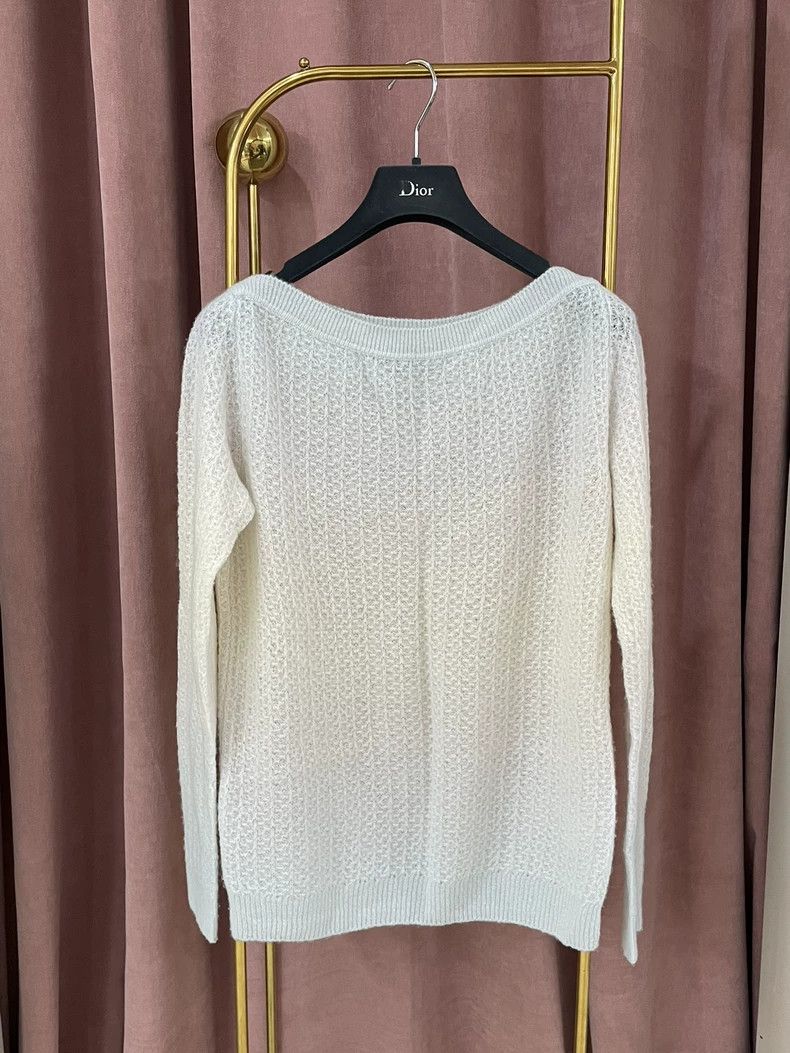 Loro Piana LORO PIANA A long-sleeved sweater with a straight collar Size M / US 6-8 / IT 42-44 - 1 Thumbnail