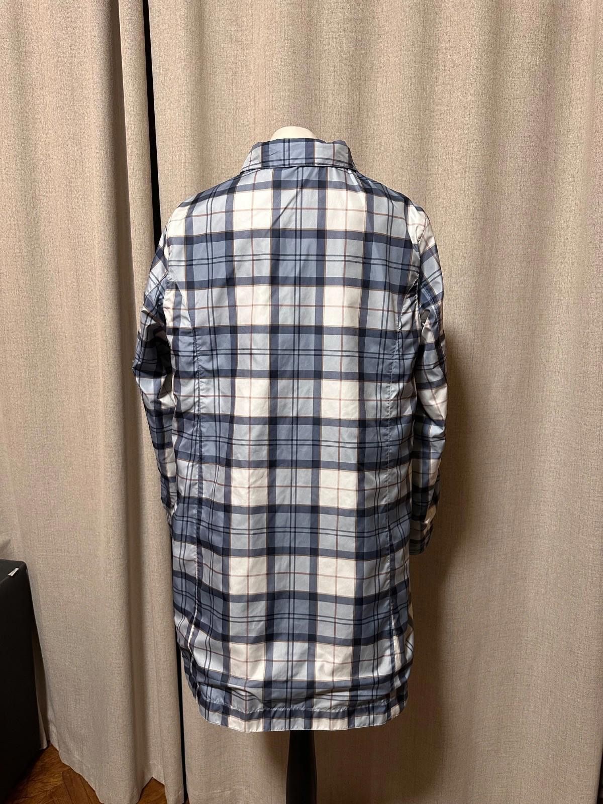 Barbour BARBOUR CHECK REVERSIBLE DERBY MAC LAMINATED RAIN JACKET Size XXL / US 16-18 / IT 52-54 - 6 Thumbnail