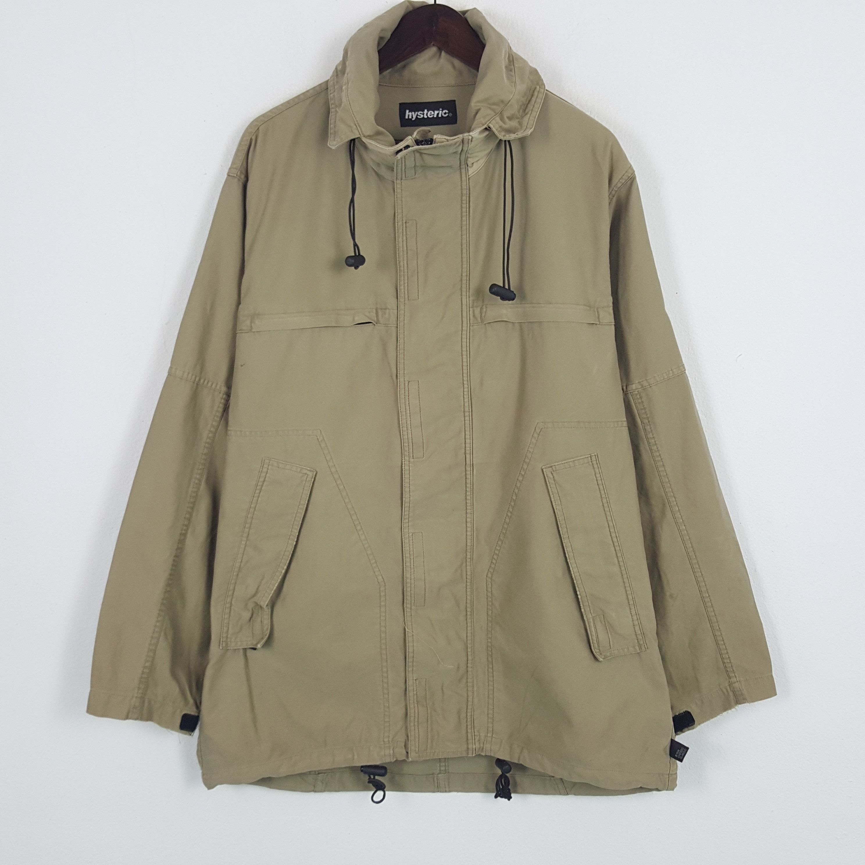 Hysteric Glamour × Vintage Vintage Hysteric Glamour Custom Big Logo Zipper Jacket Size US L / EU 52-54 / 3 - 3 Thumbnail