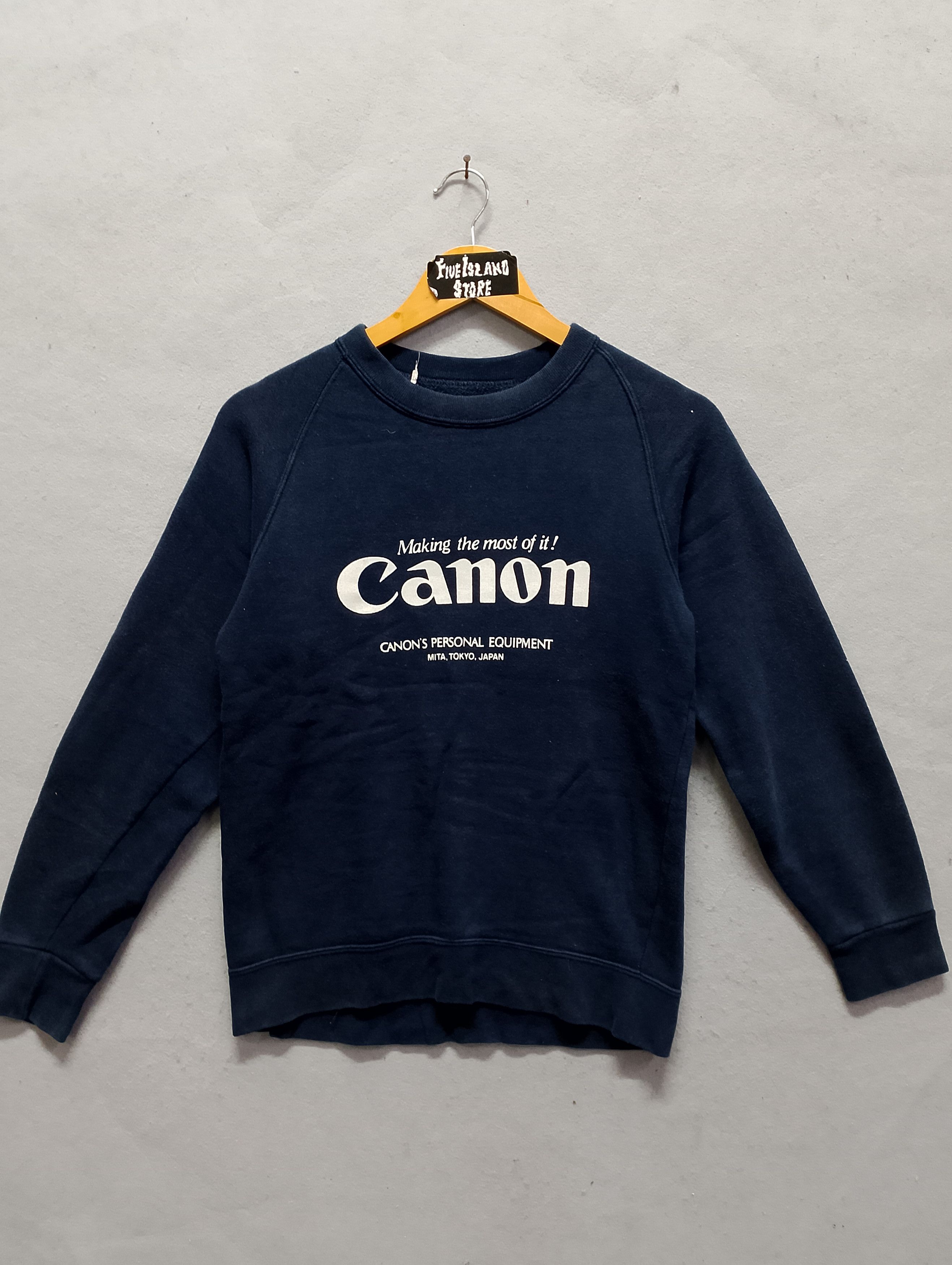Canon Vintage Canon “Making the Most of It” Sweatshirt Size US S / EU 44-46 / 1 - 2 Thumbnail