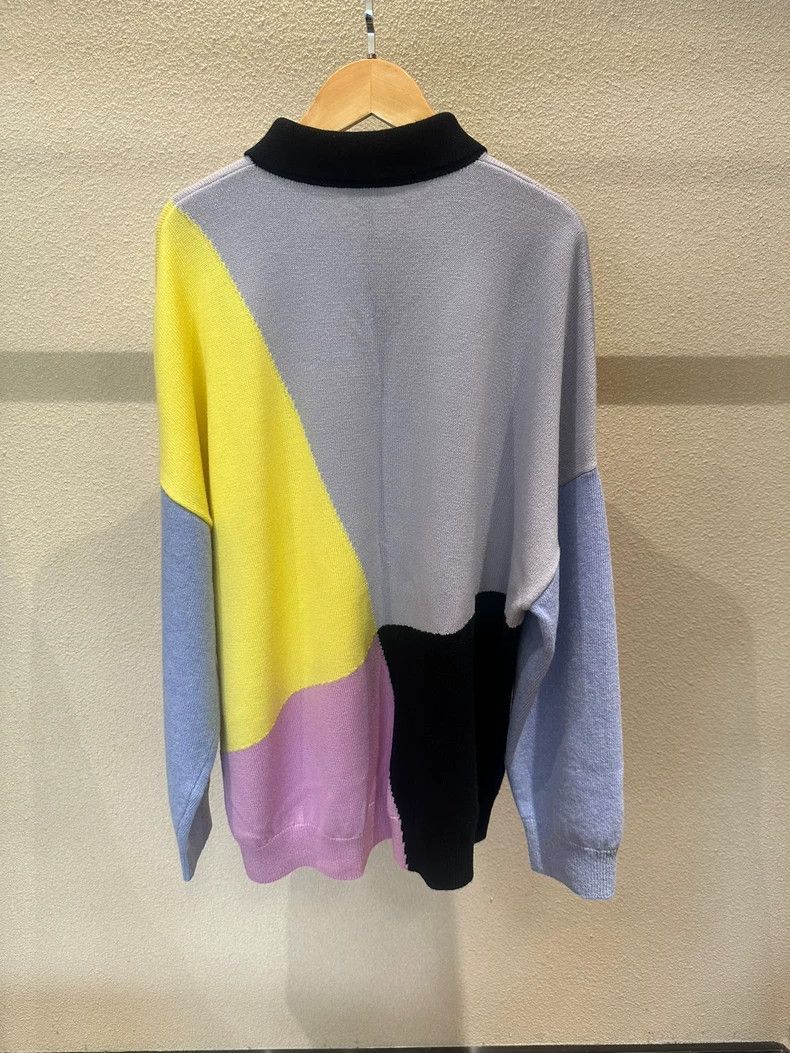 Loewe LOEWE Classic Logo embroidered p color wool sweater Size M / US 6-8 / IT 42-44 - 2 Thumbnail