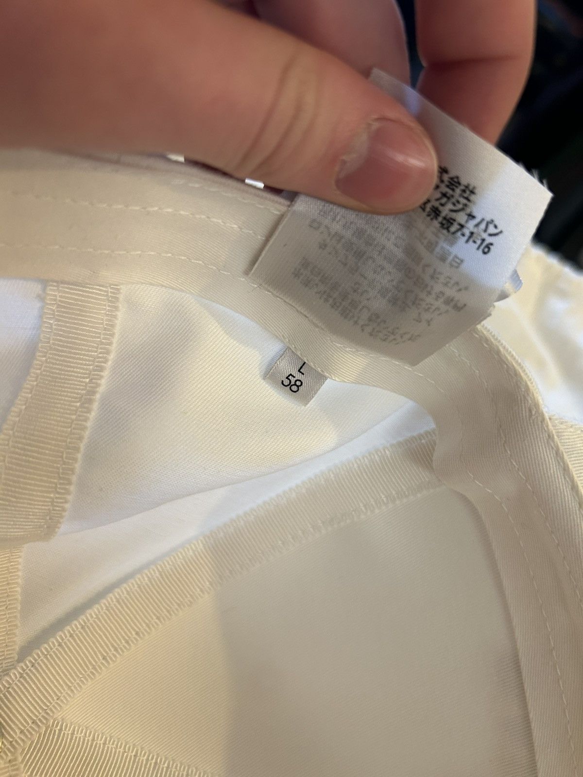 Balenciaga Brand New Balenciaga white hat Size ONE SIZE - 5 Thumbnail