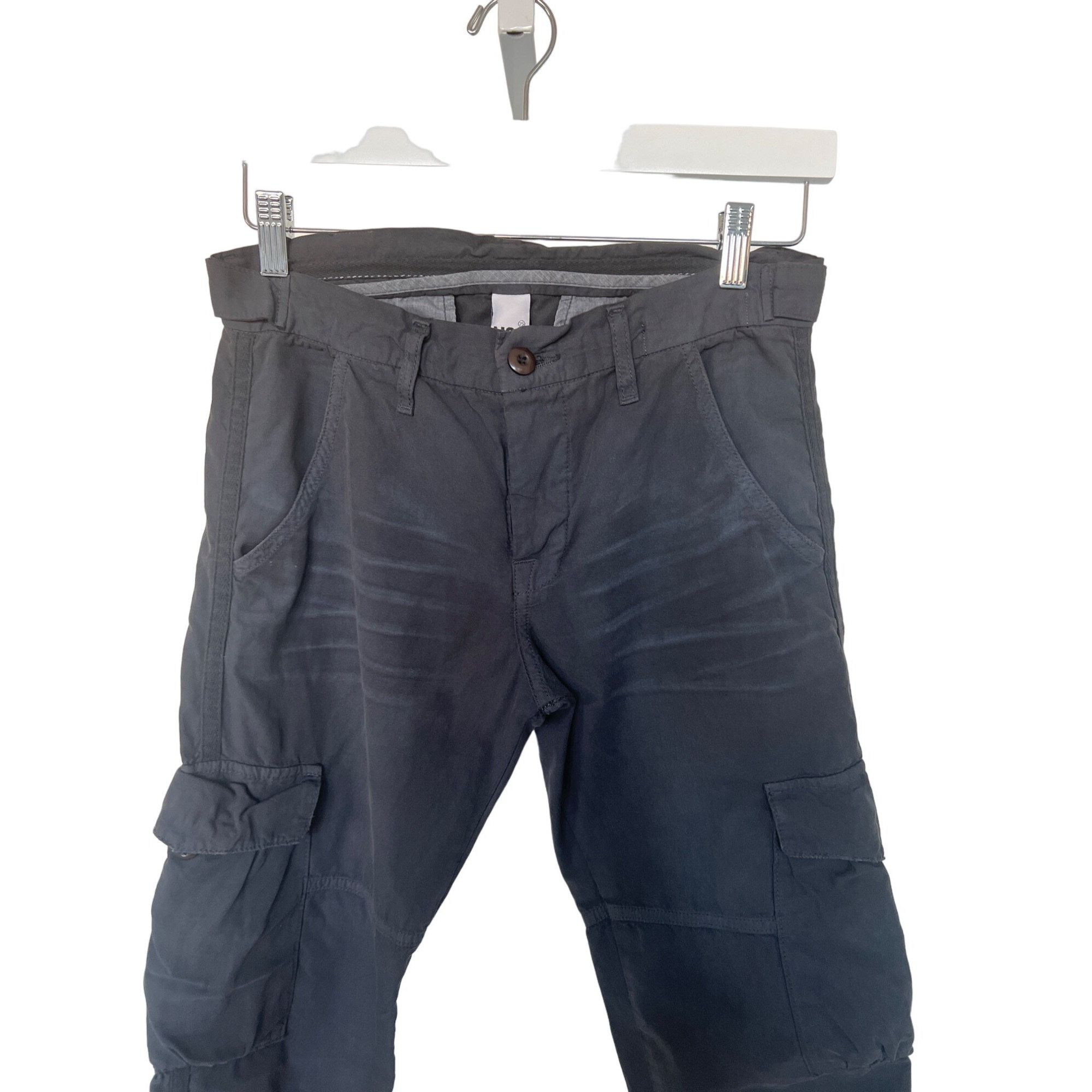 NSF NSF Basquiat Soft Black Cargo Pants Size 25" / US 0 / IT 36 - 6 Thumbnail