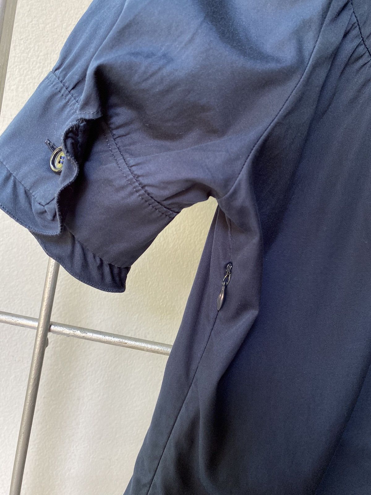 Miu Miu MIU MIU dark polo blouse Size ONE SIZE - 16 Thumbnail