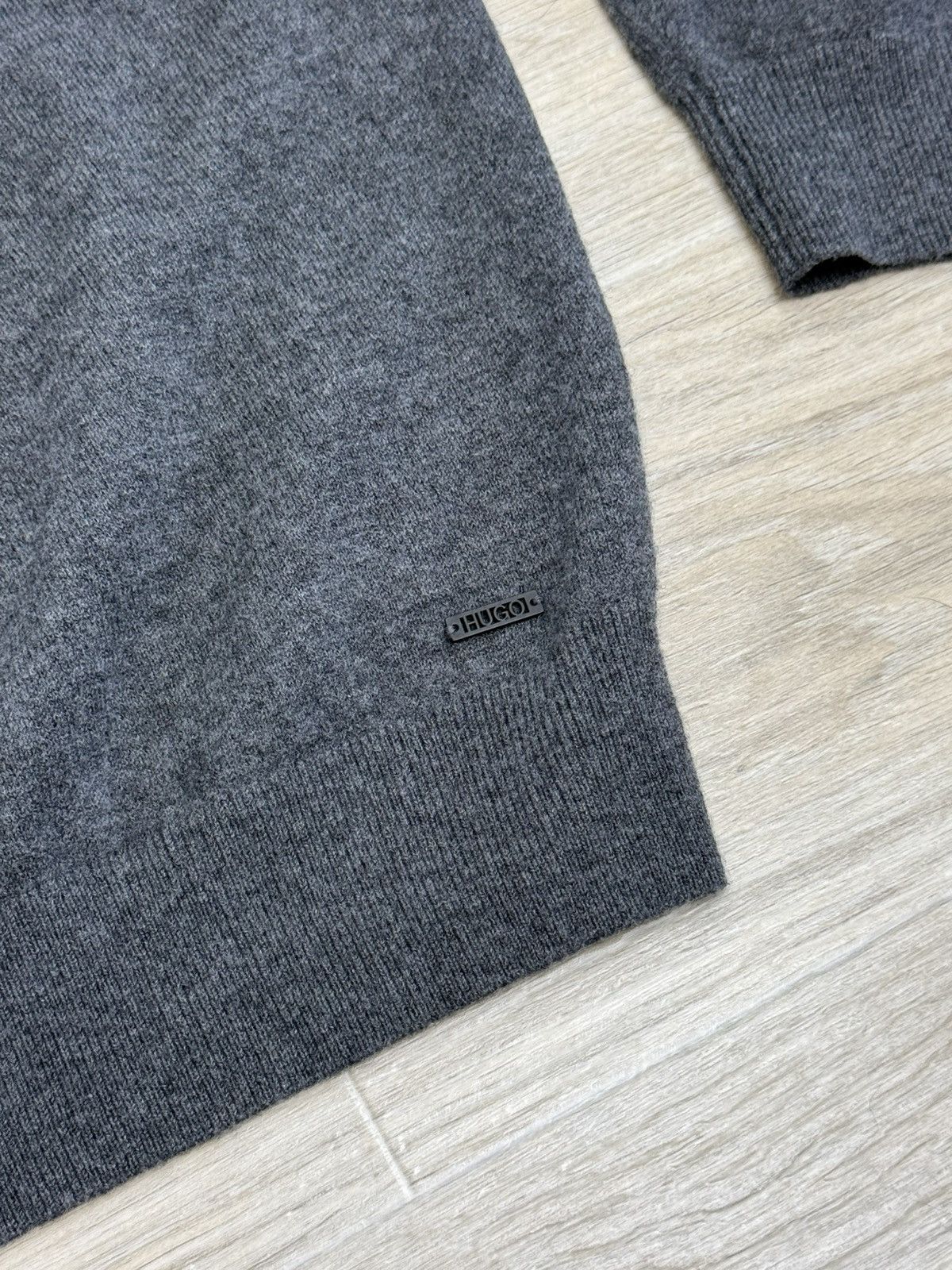 Hugo Boss Hugo Boss Wool Cashmere Hoodie Pullover Size: XL Size US XL / EU 56 / 4 - 8 Thumbnail