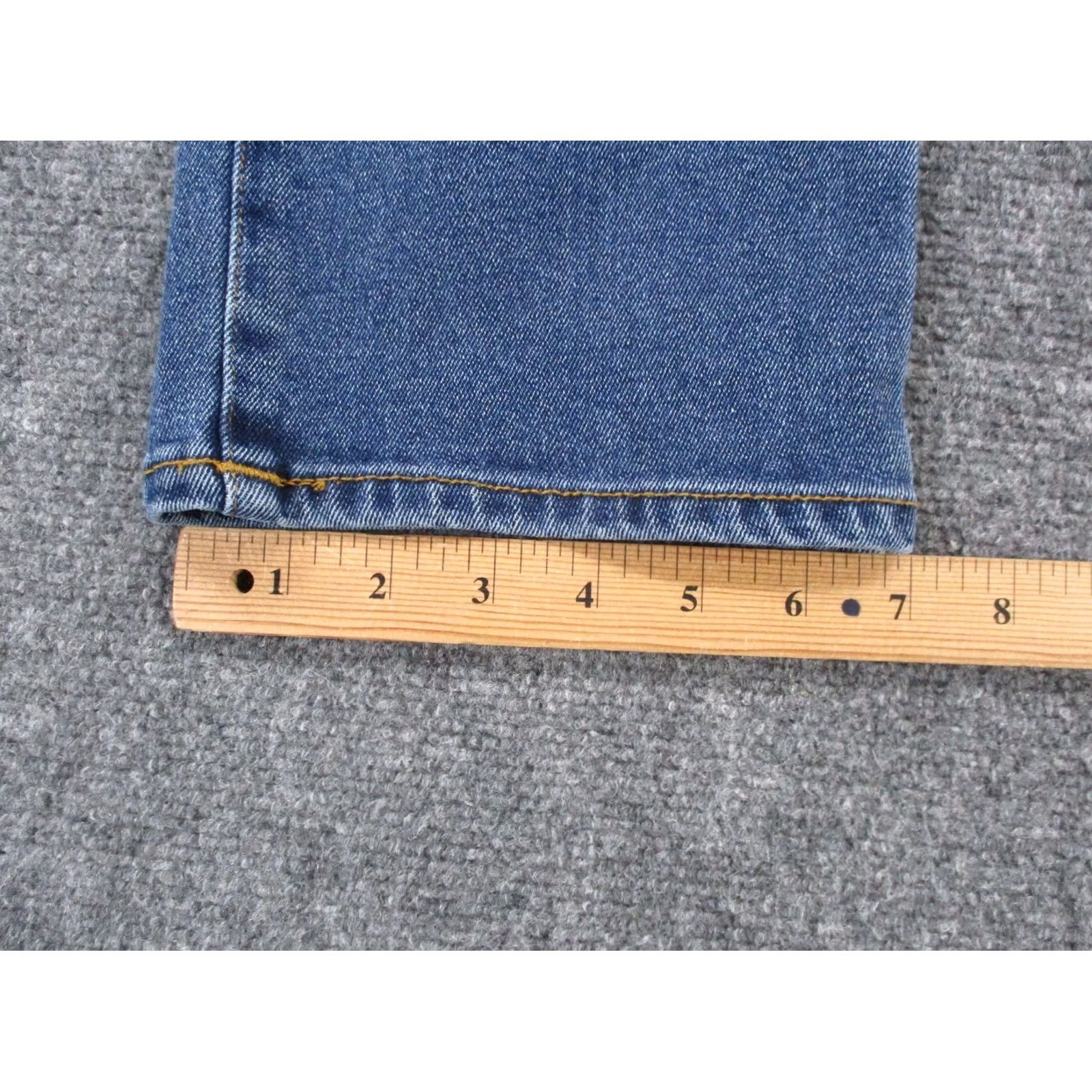 True Religion True Religion Geno Jeans 36 Blue Denim Slim Regular - Mens Jeans, 31 Inseam, Button Zip Closure, Cotton Polyester, Distressed Faded Size US 36 / EU 52 - 5 Thumbnail