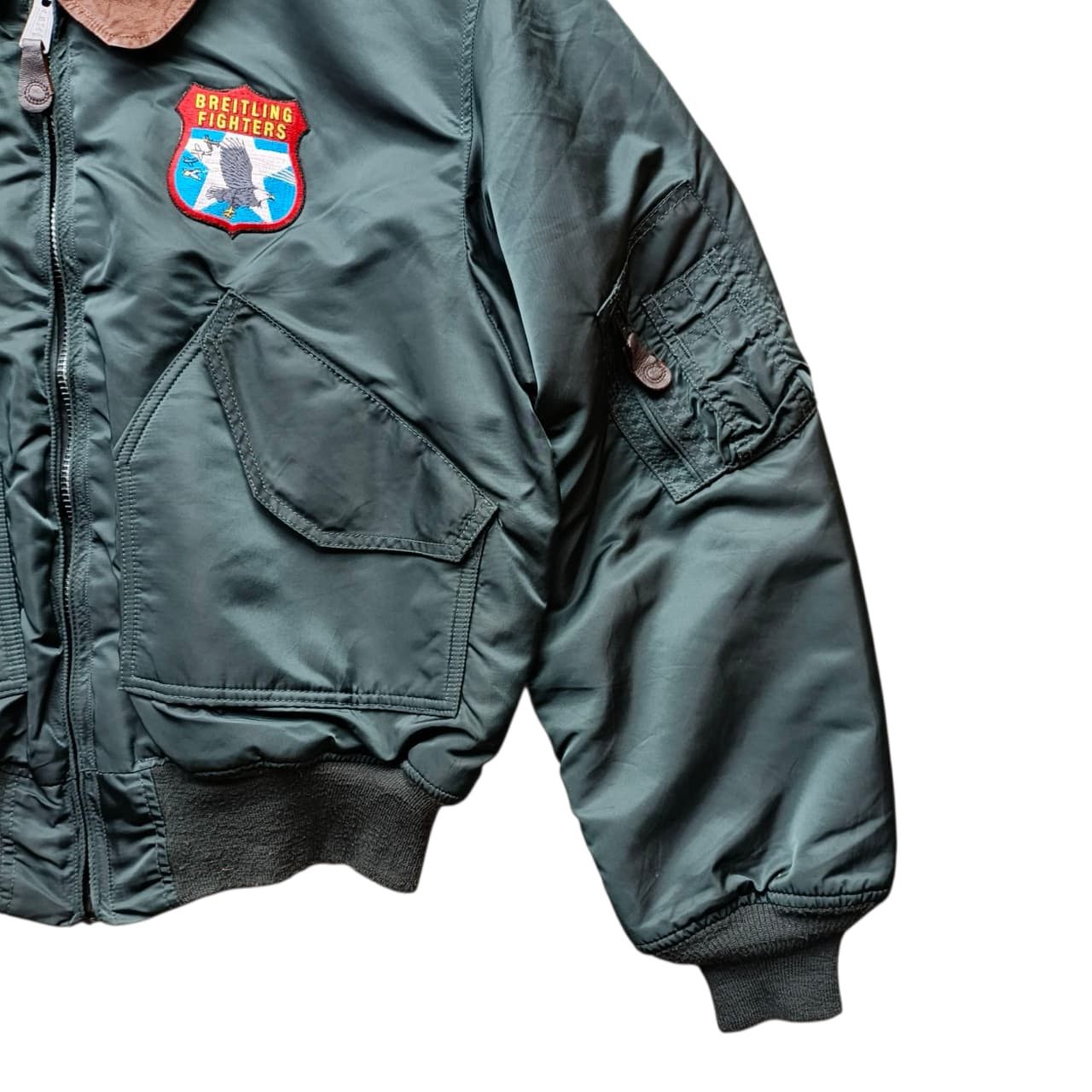 Alpha Industries Alpha Industries x Breitling MA-1 CWU military flight jkt Size US L / EU 52-54 / 3 - 7 Thumbnail