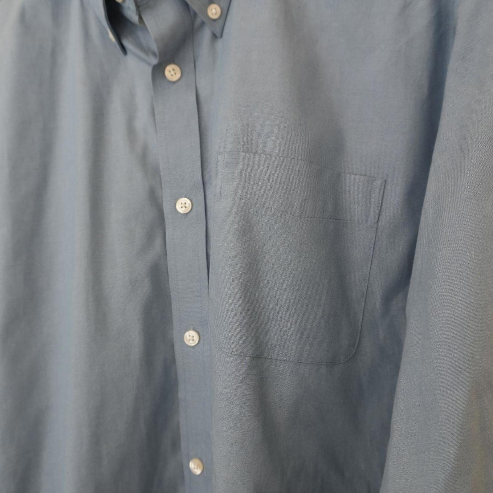 Eddie Bauer Eddie Bauer Shirt Men's L Blue Wrinkle Resistant Relaxed Fit Size US L / EU 52-54 / 3 - 3 Thumbnail