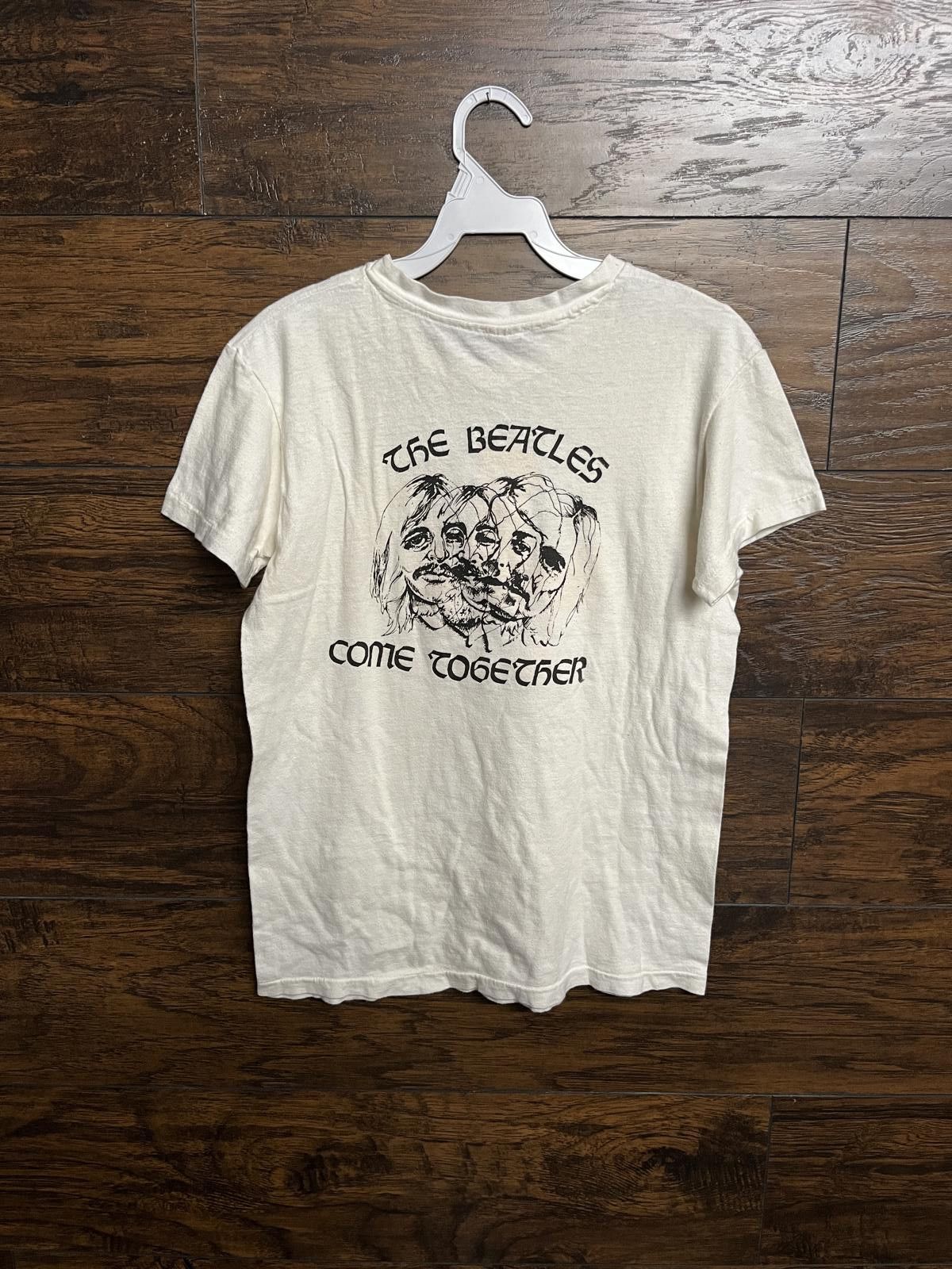 Hanes Rare The Beatles Come Together T-shirt -1960s Austin Radio M Size US S / EU 44-46 / 1 - 1 Thumbnail