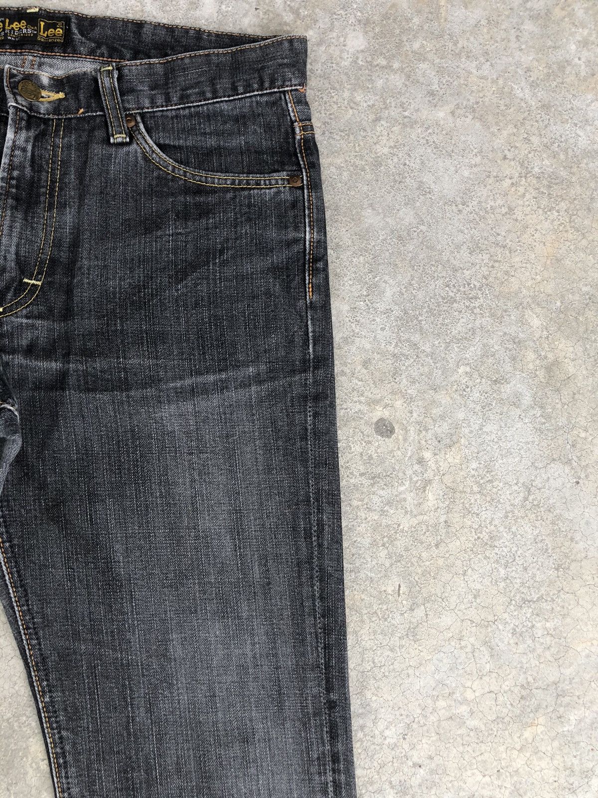 Lee Japanese Lee Flared Jeans Distressed Jeans Size US 32 / EU 48 - 5 Thumbnail
