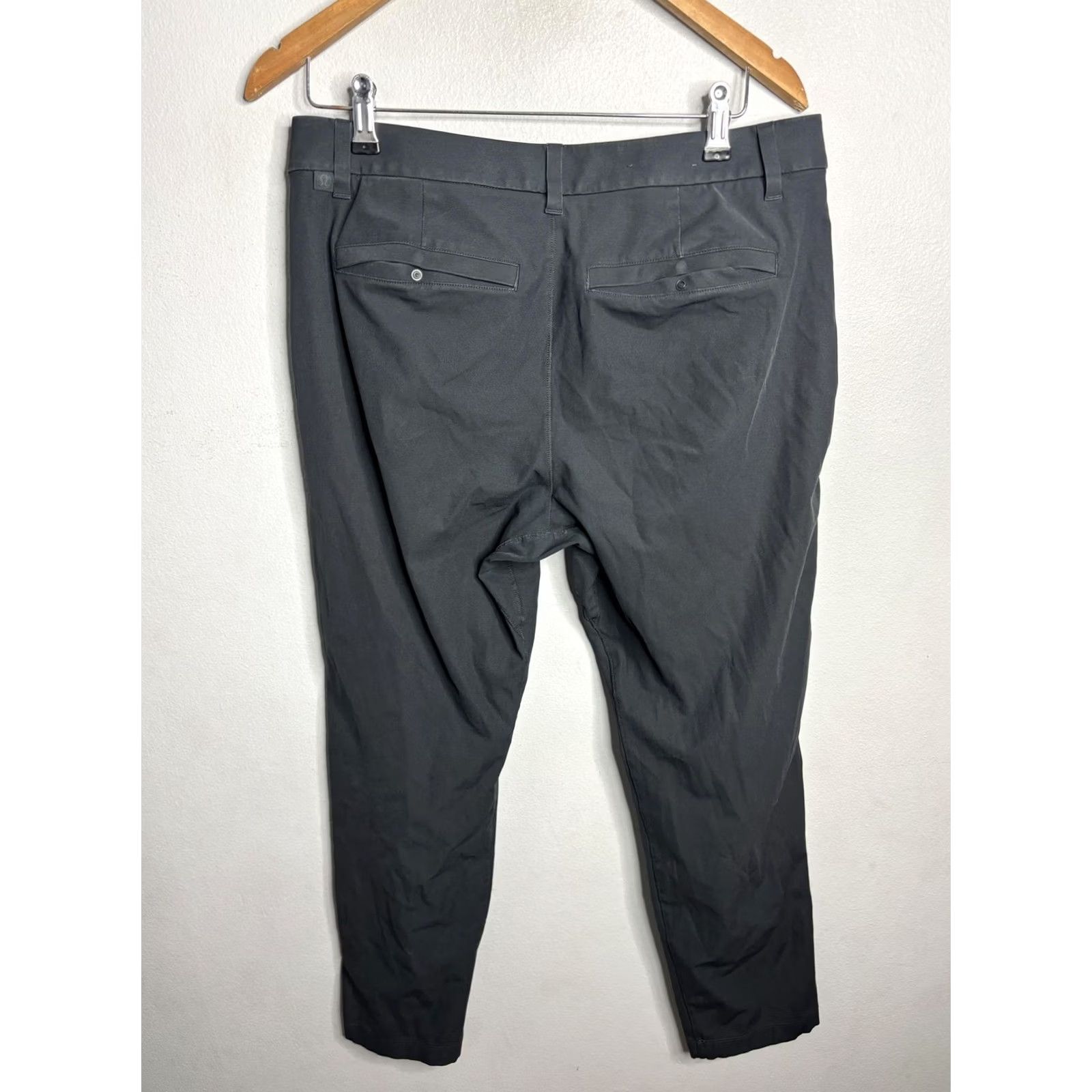 Lululemon Lululemon Mens Pants ABC Classic Tapered Commission Stretch Work Office Black 32 Size US 32 / EU 48 - 5 Thumbnail