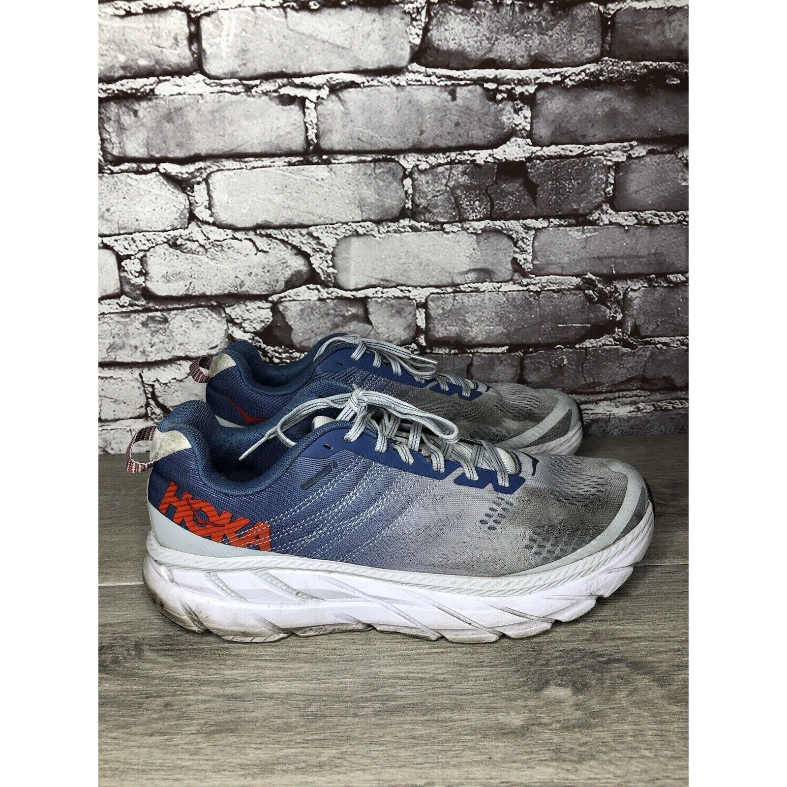 Hoka Hoka One One Clifton 6 Plein Air Moonlight Blue Synthetic Ru Size US 11 / IT 41 - 12 Thumbnail