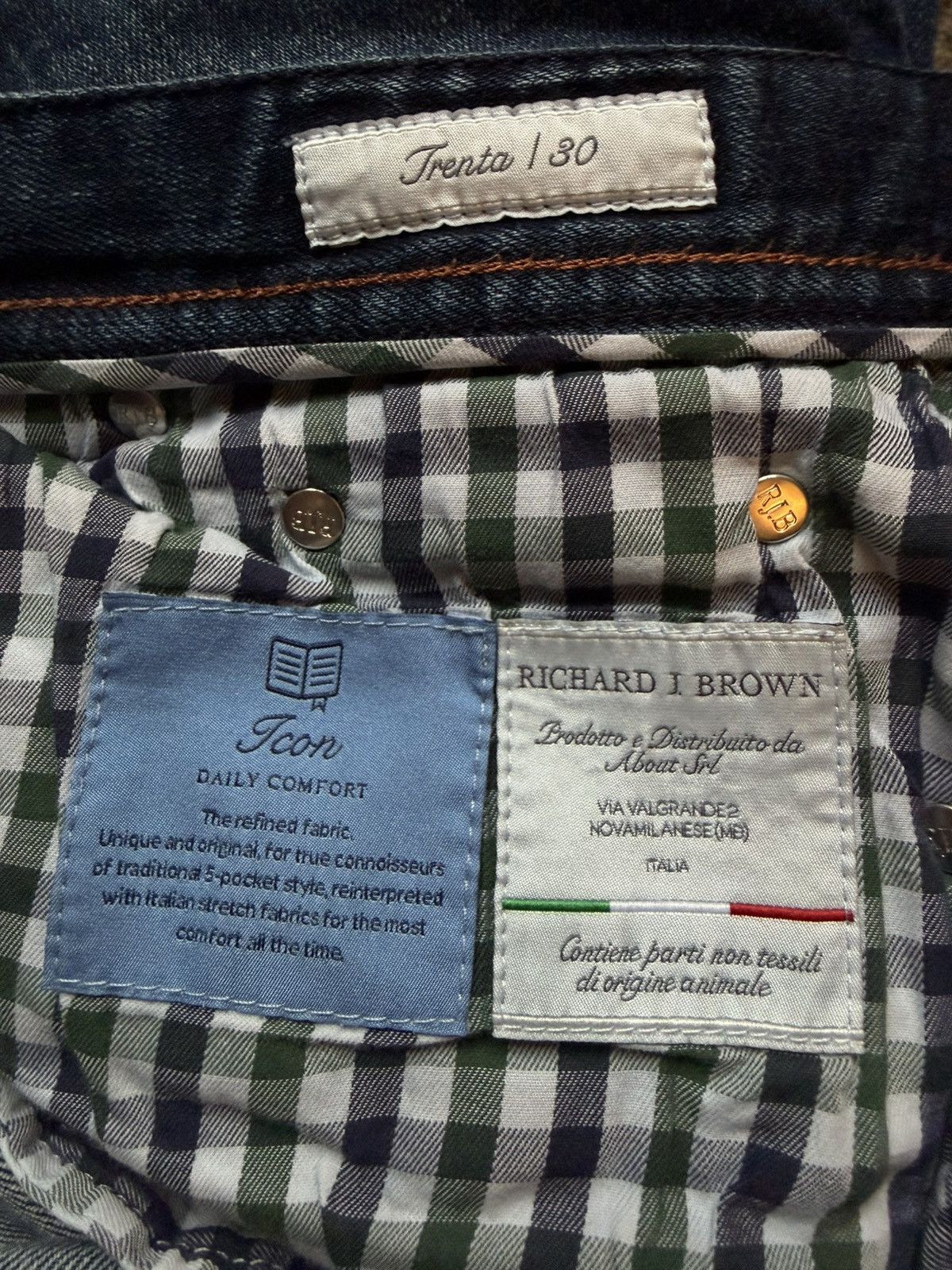 Richard James Richard J. Brown luxury denim made in italy Size US 30 / EU 46 - 11 Thumbnail