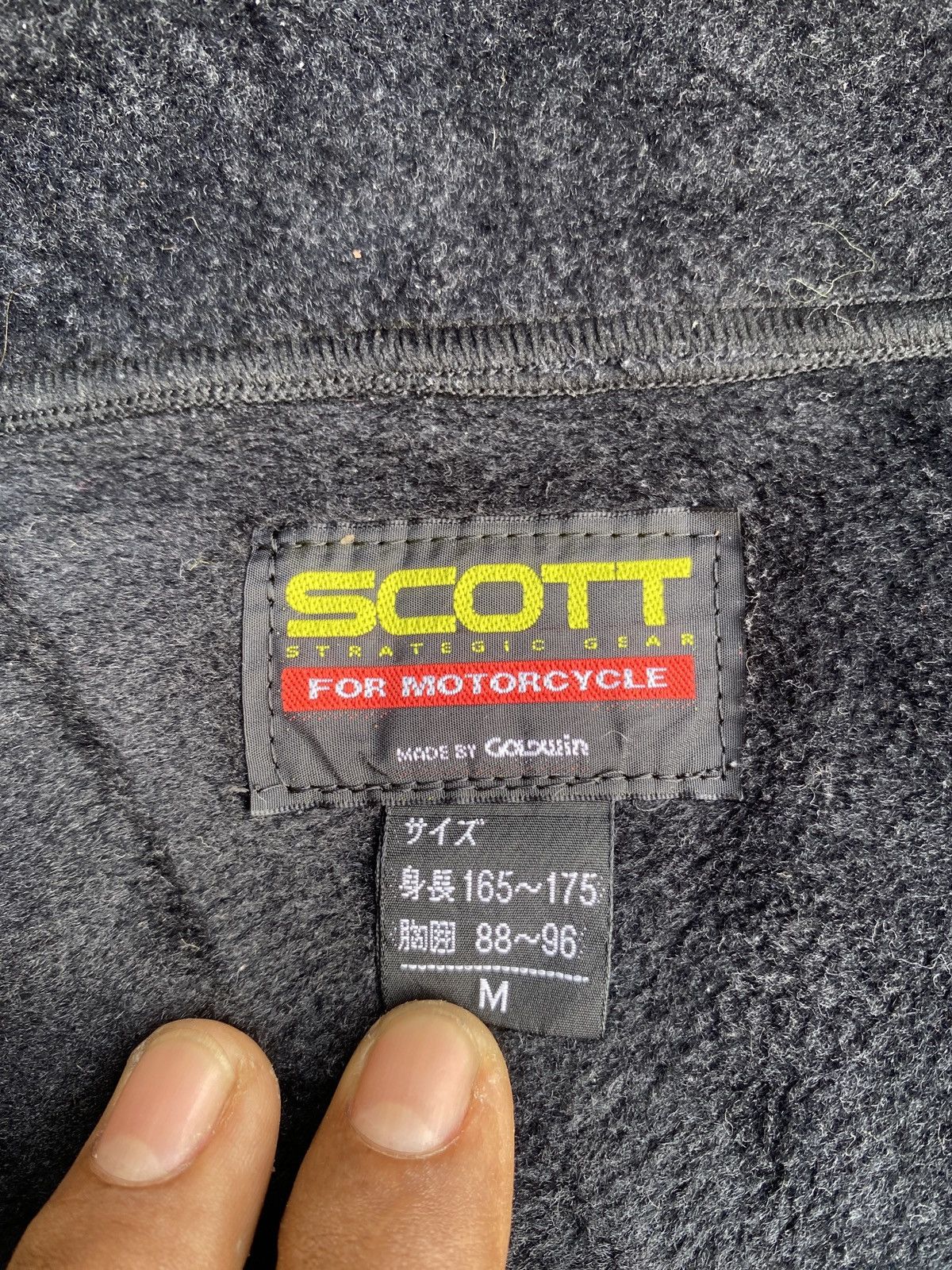 Goldwin × Schott Vintage schott half zipper fleece Size US M / EU 48-50 / 2 - 6 Thumbnail