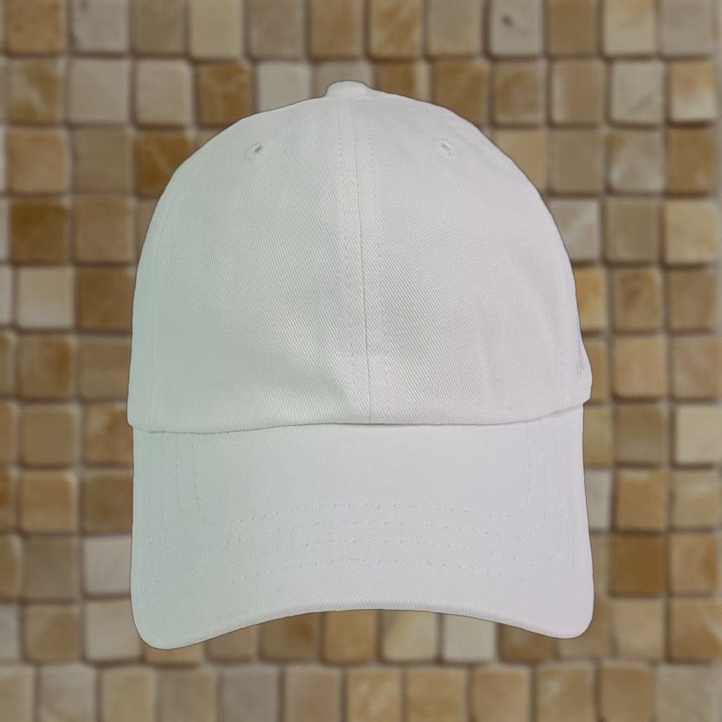 Russell Athletic VINTAGE Russell Athletic White Snapback Adjustable Dad Hat Baseball Cap Retro Sports Hat Mens Size ONE SIZE - 1 Thumbnail