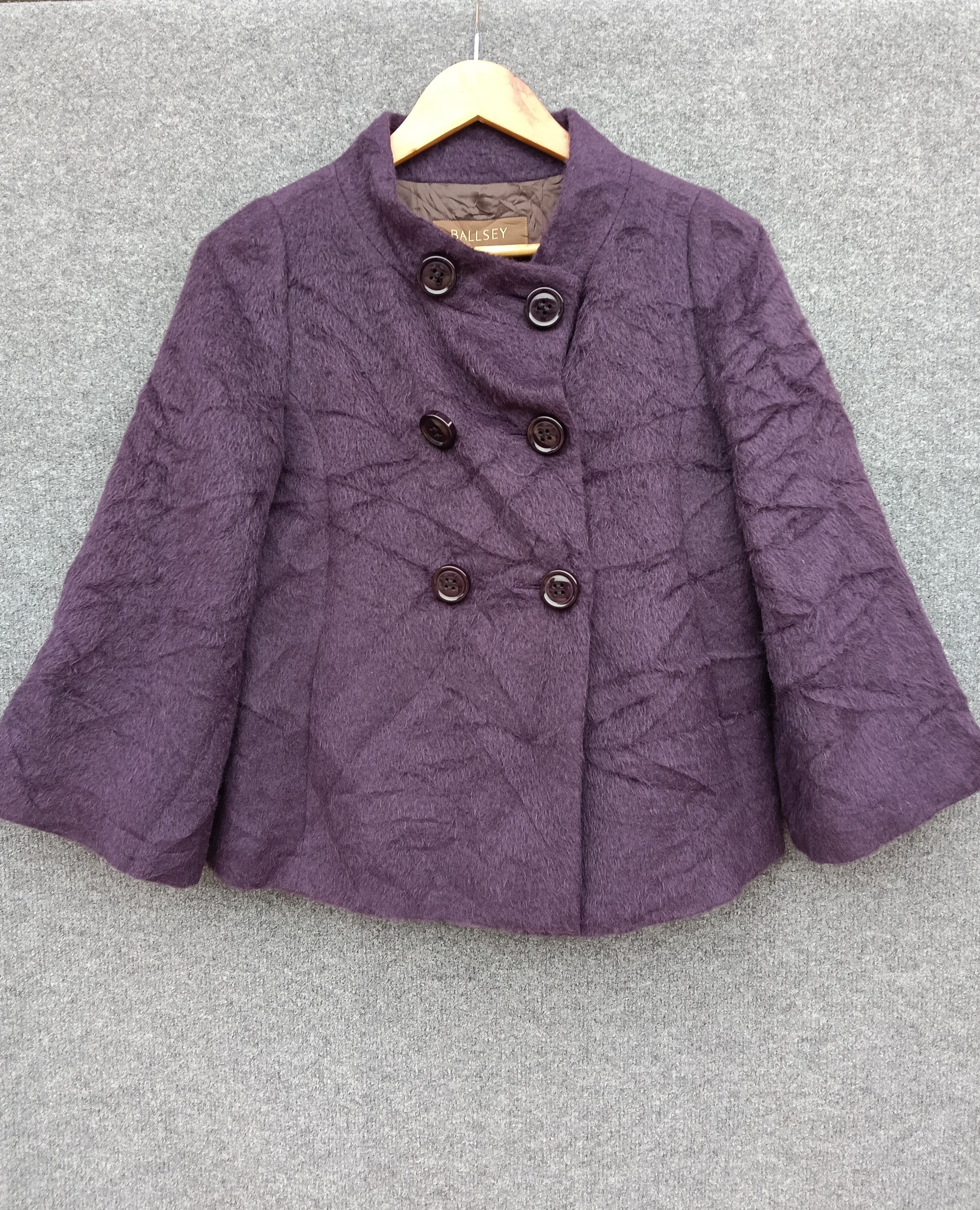 Japanese Brand Ballsey wool jacket. Size XS / US 0-2 / IT 36-38 - 3 Thumbnail