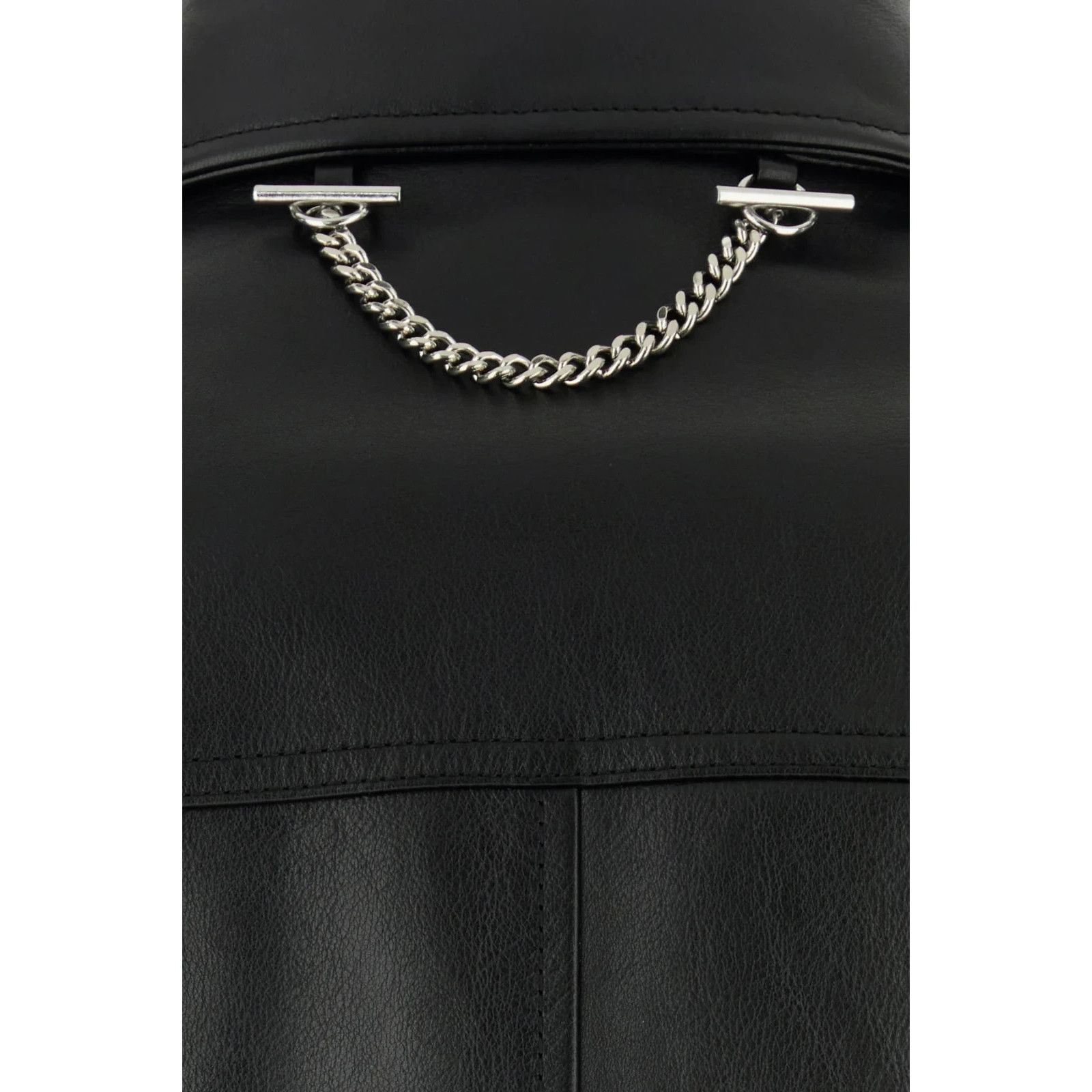 Alexander McQueen ALEXANDER MCQUEEN Black Leather Jacket New & Authentic (Men' Size US M / EU 48-50 / 2 - 5 Thumbnail