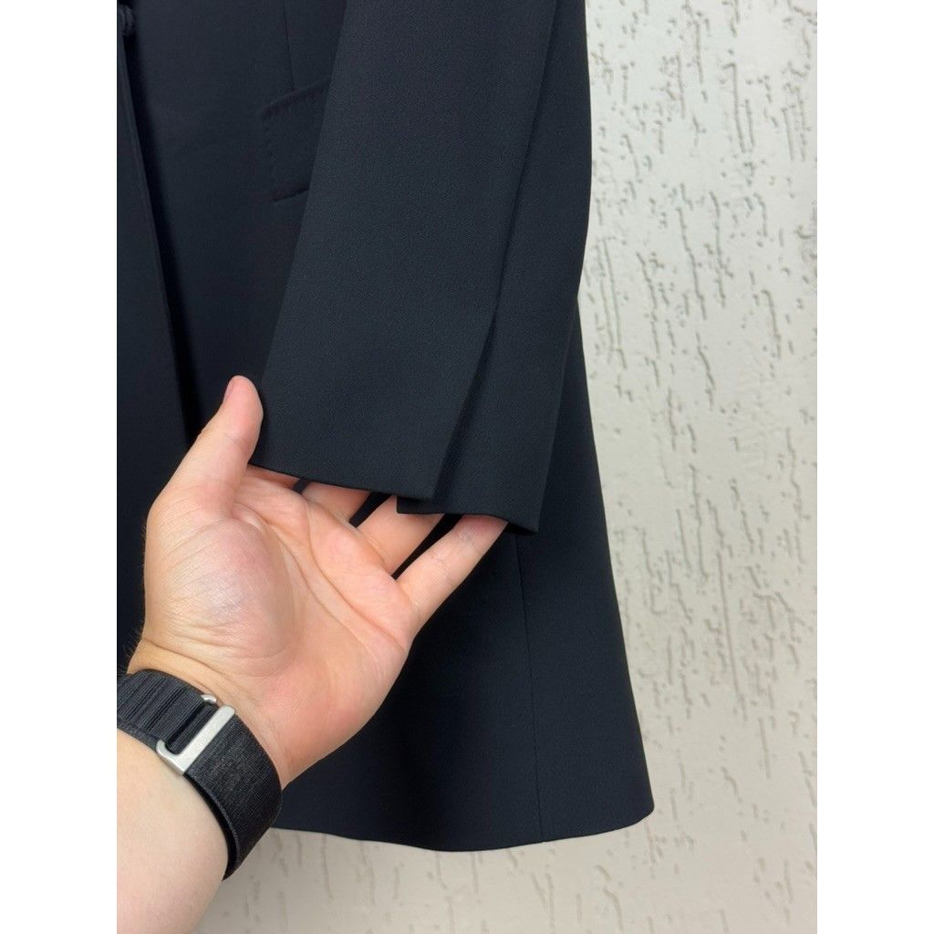 Max Mara Max Mara Studio Triacetate Black Jacket Coat Size 8 US Italy Size M / US 6-8 / IT 42-44 - 8 Thumbnail
