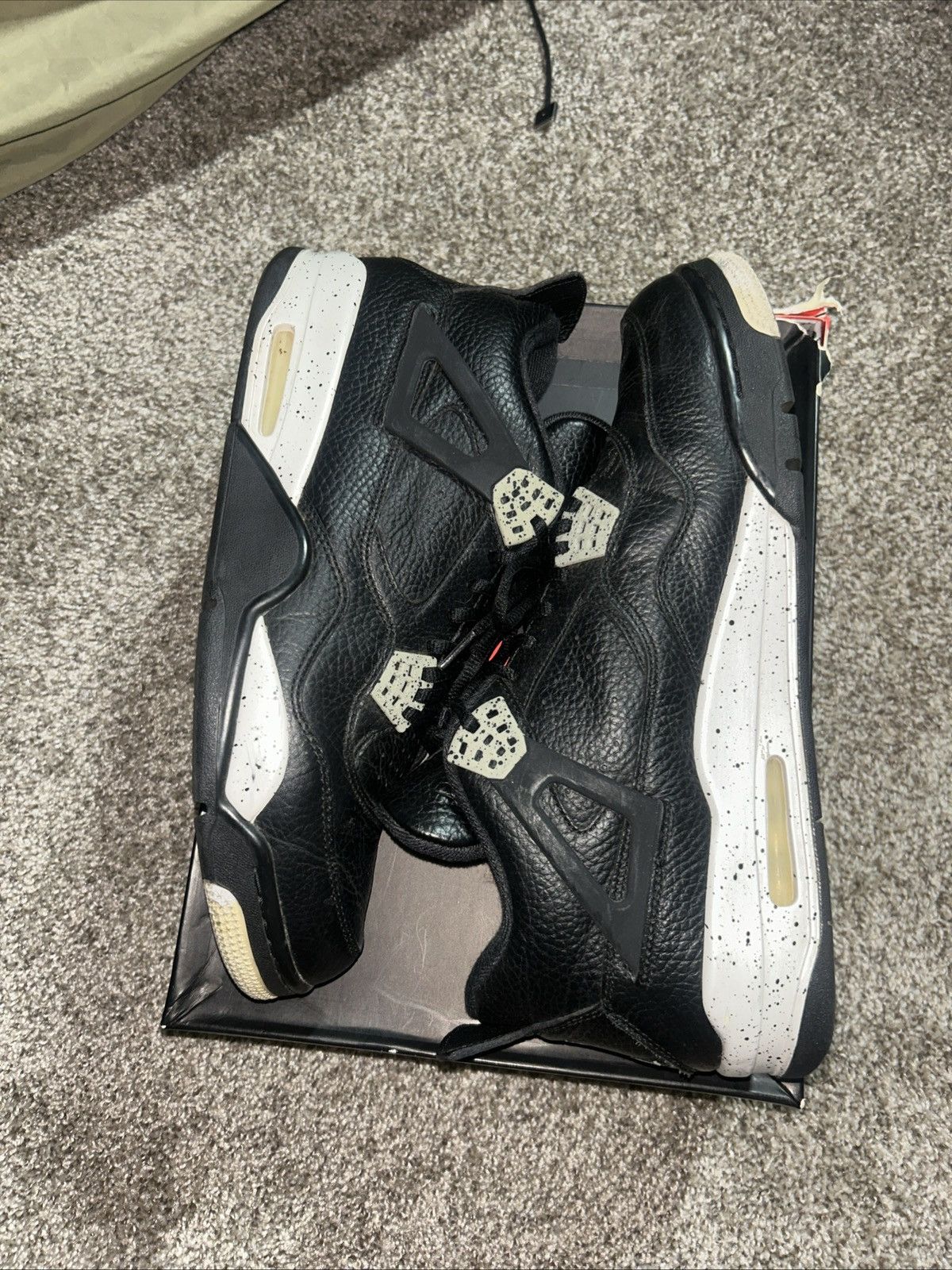 Jordan Brand Jordan 4 Retro Oreo 2015 Size US 13 / EU 46 - 4 Thumbnail