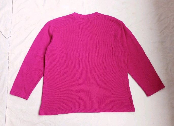 Yves Saint Laurent YSL Vintage Big Logo Embroidery Sweatshirt Top Size M / US 6-8 / IT 42-44 - 5 Thumbnail