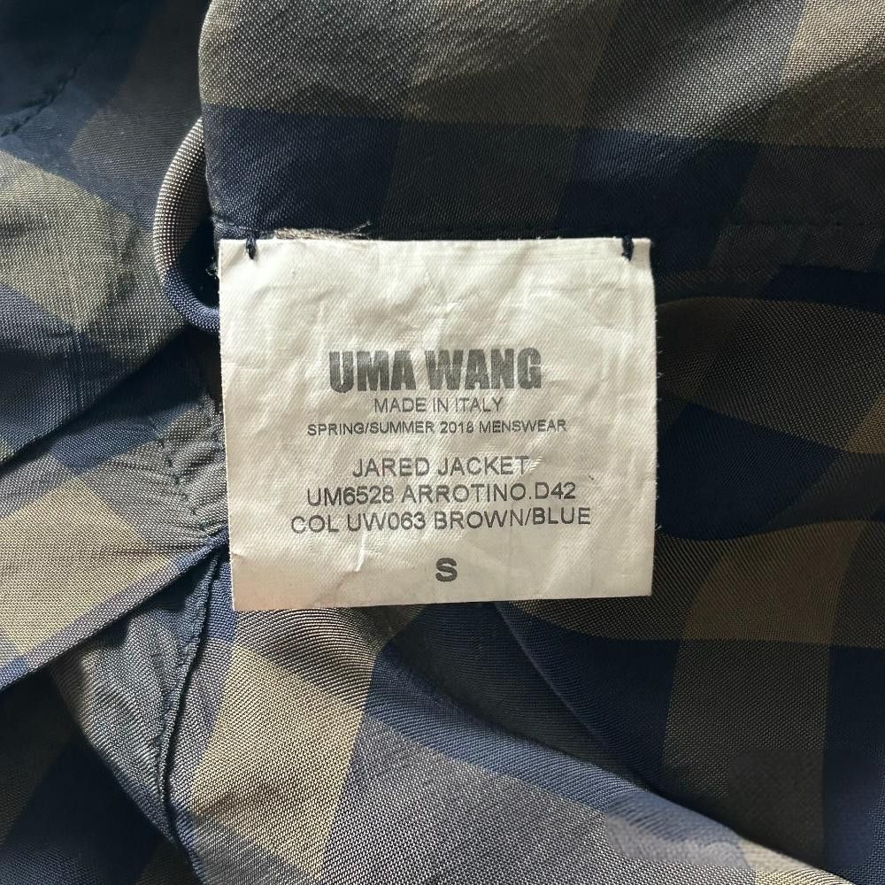 Uma Wang Uma Wang 18ss yellow plaid thin suit Size US S / EU 44-46 / 1 - 8 Thumbnail