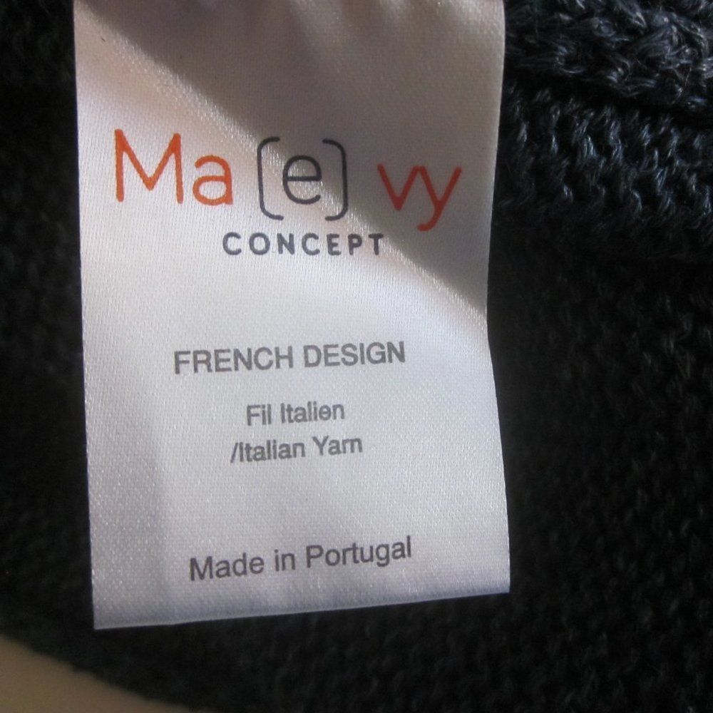 3.1 Phillip Lim Blue Linen Loose Sweater Pullover One Size Maevy Size ONE SIZE - 5 Thumbnail