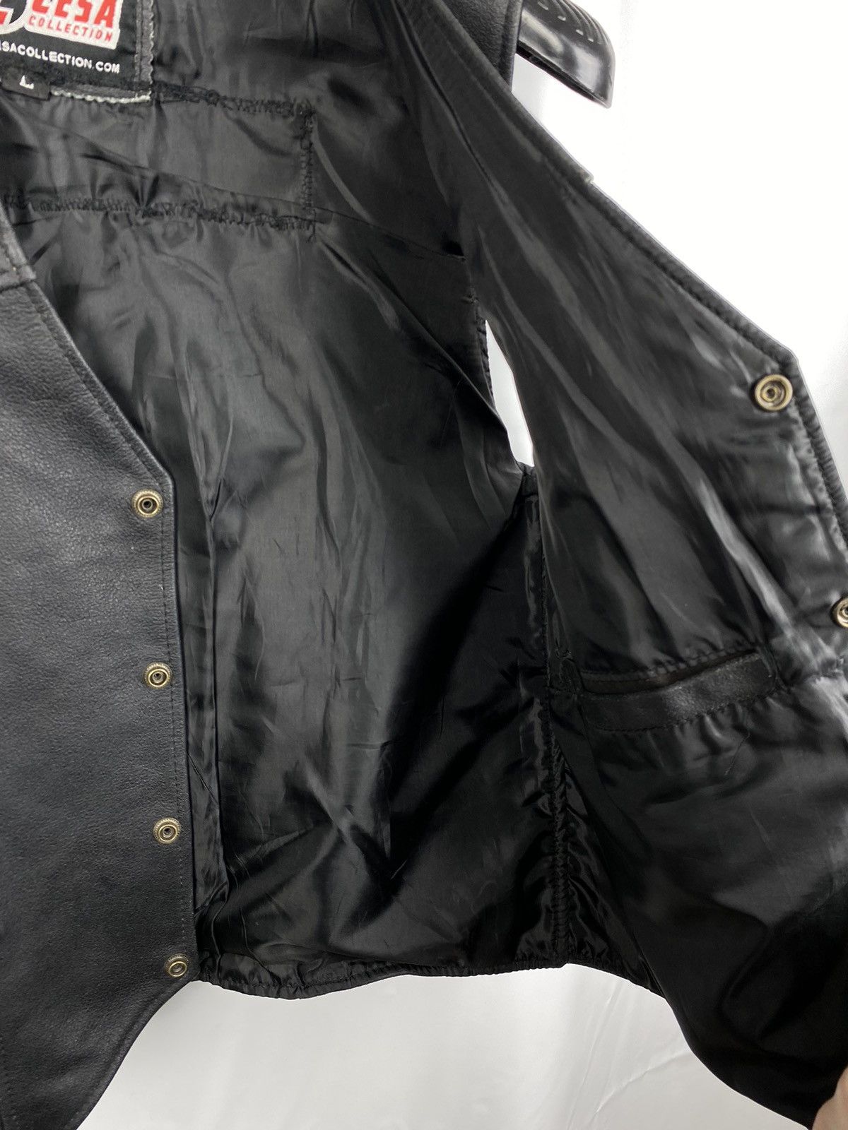 Genuine Leather Genuine Leather Lesa Biker Vest Motorhead size L Size US L / EU 52-54 / 3 - 11 Thumbnail